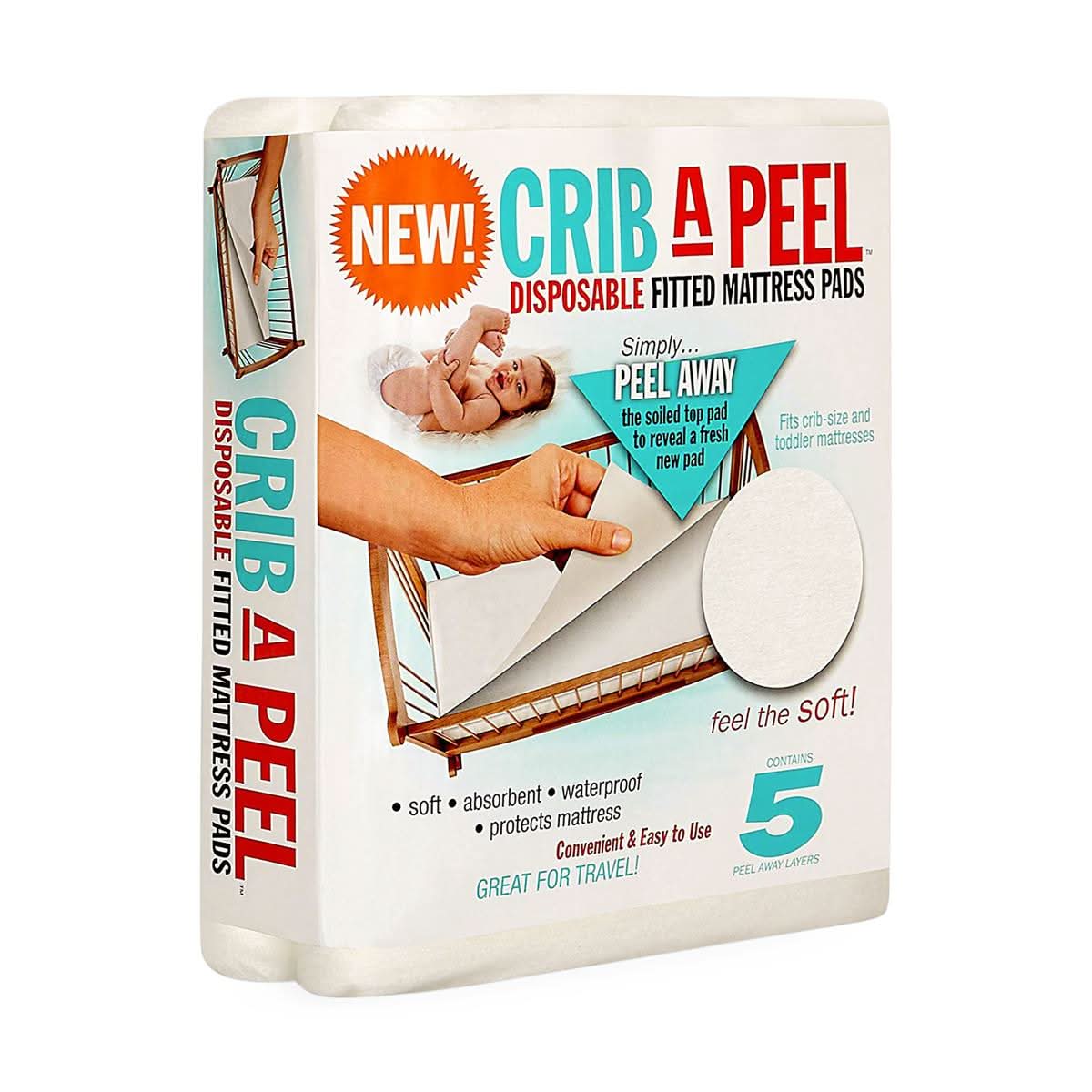 Medline PeelAways Multi-Layered Fitted Sheets