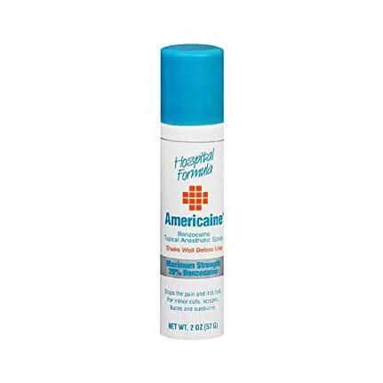 Medline Americaine Benzocaine Topical Anesthetic Aerosol Spray