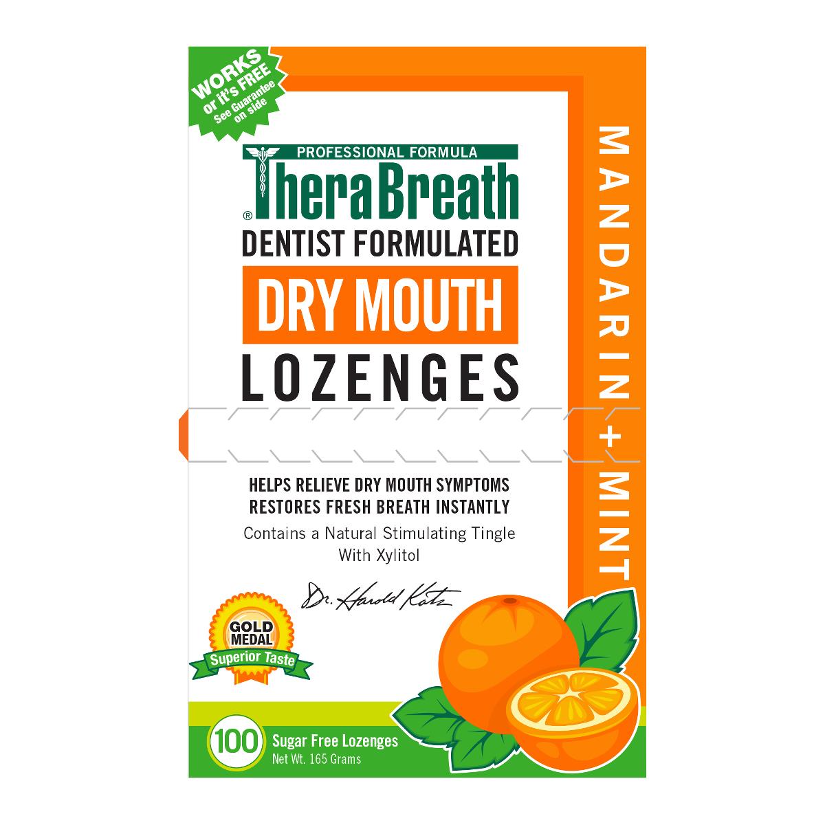 Medline TheraBreath Dry Mouth Lozenges