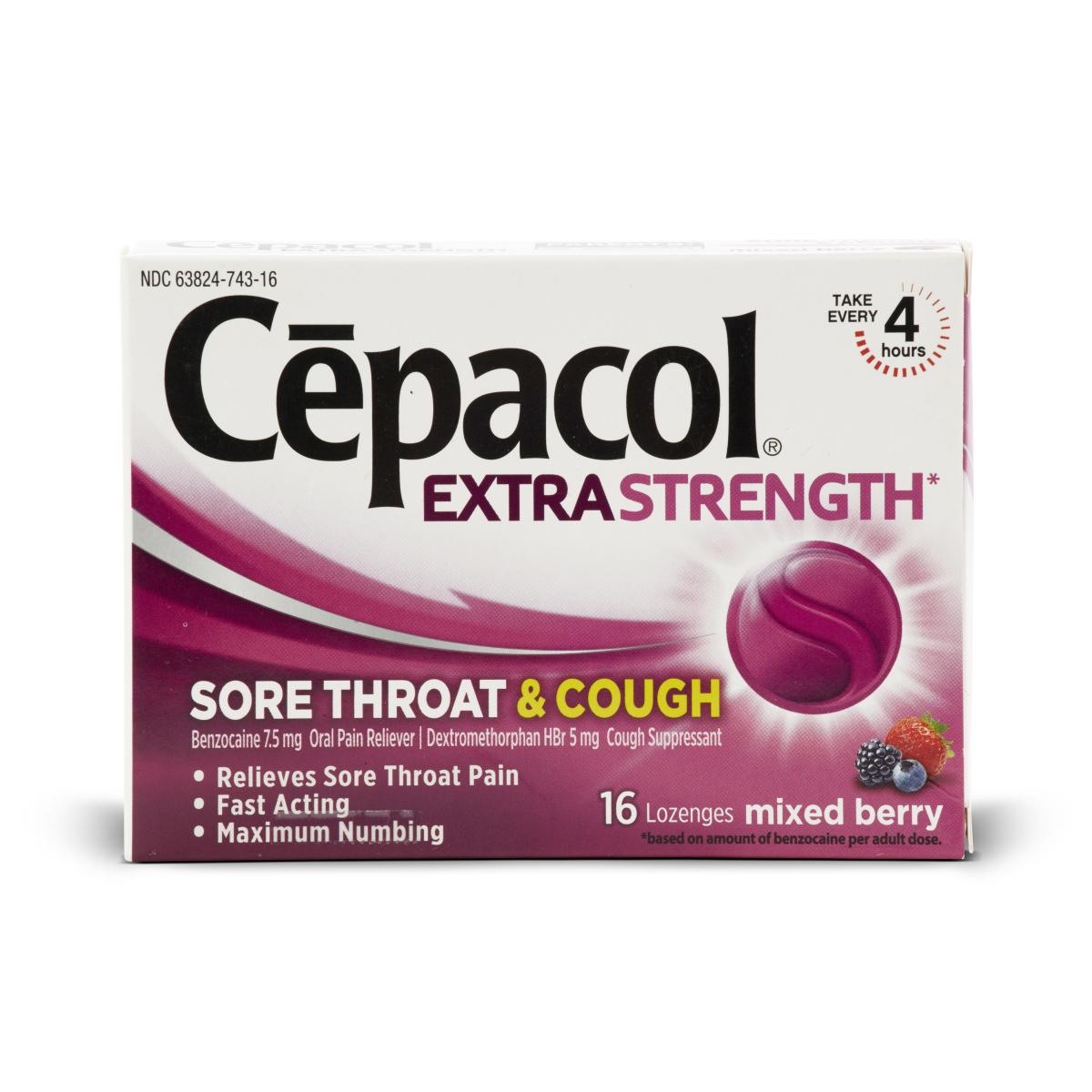 Medline Cepacol Throat Lozenges