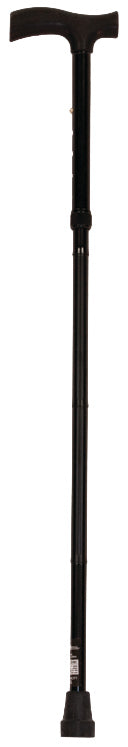 Compass Health ProBasics Offset Folding Cane, Black
