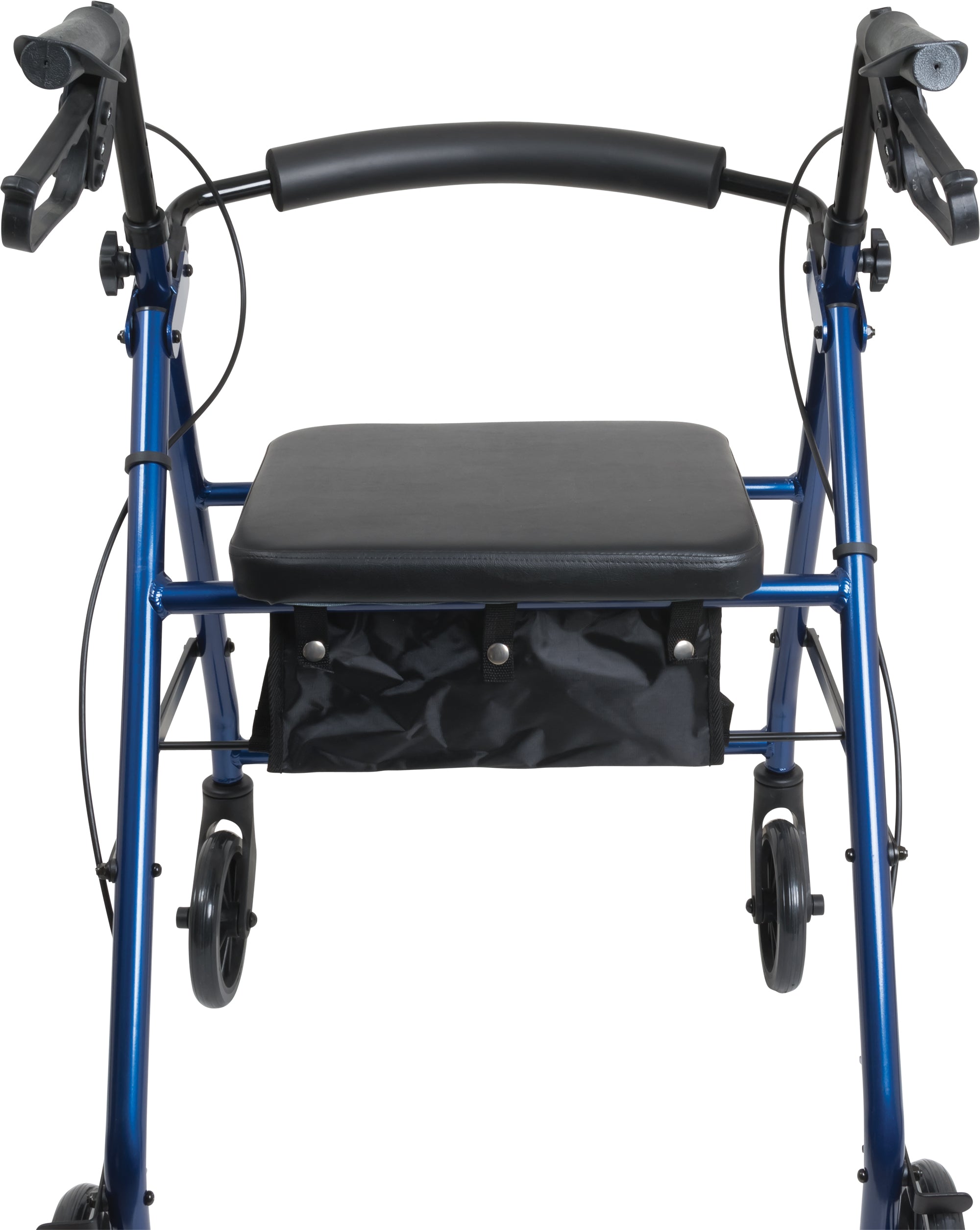 Compass Health ProBasics Aluminum Rollator with 6-inch Wheels, Blue