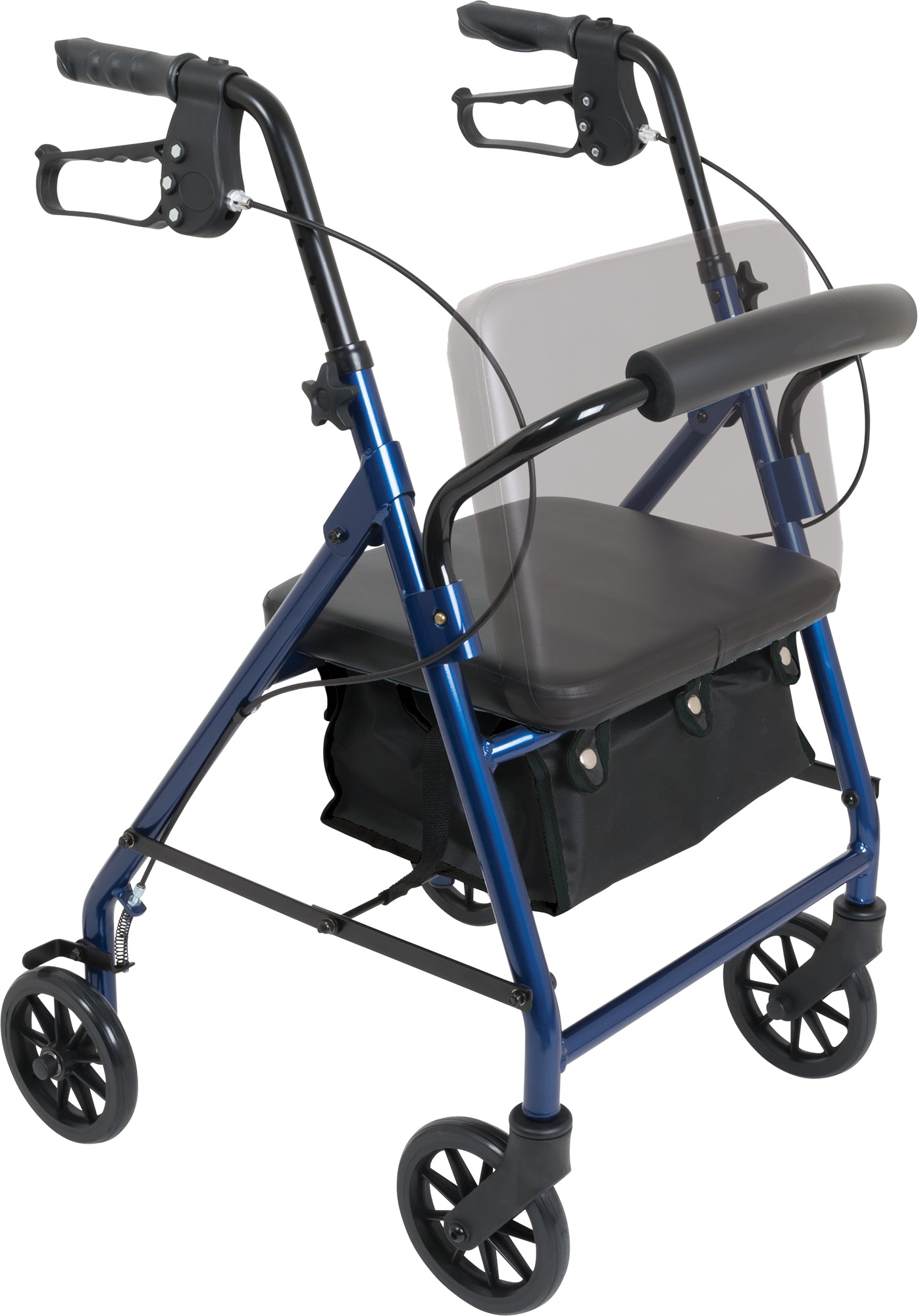 Compass Health ProBasics Junior Rollator with 6-inch Wheels, Blue