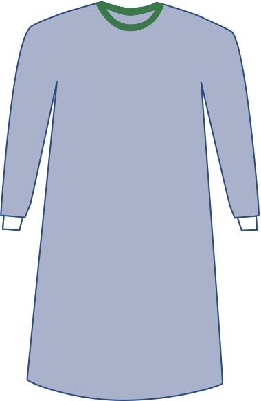 Medline Nonsterile Nonreinforced Eclipse Gowns