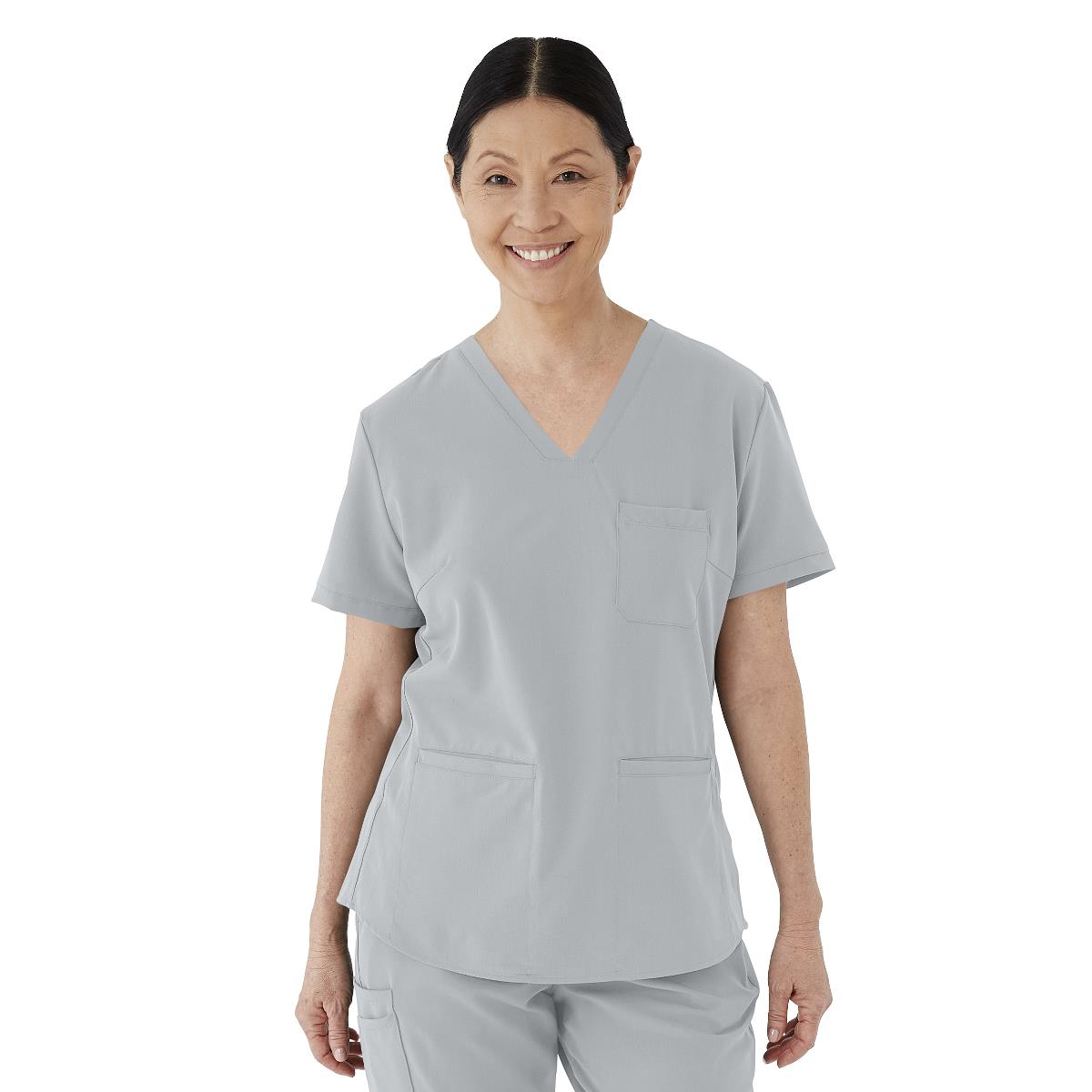 Medline Lexington AVE Women's 3-Pocket Scrub Tops (Style 4802) - Teal