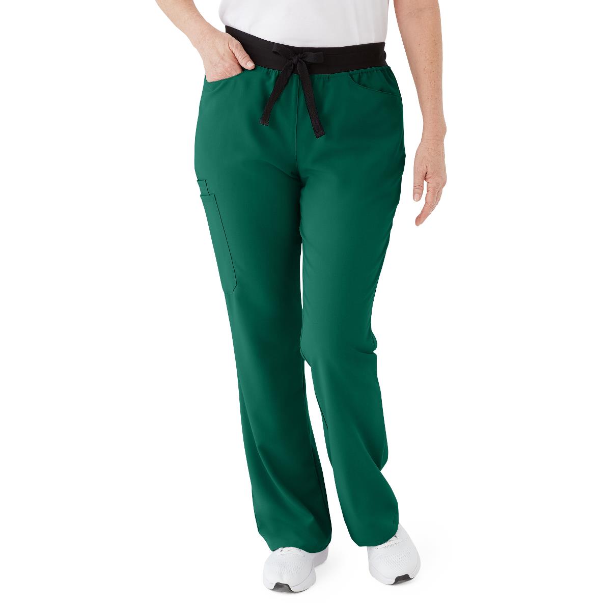 Medline Coastal AVE Women's Boot-Cut Scrub Pants - Tall Length (Style 4912)