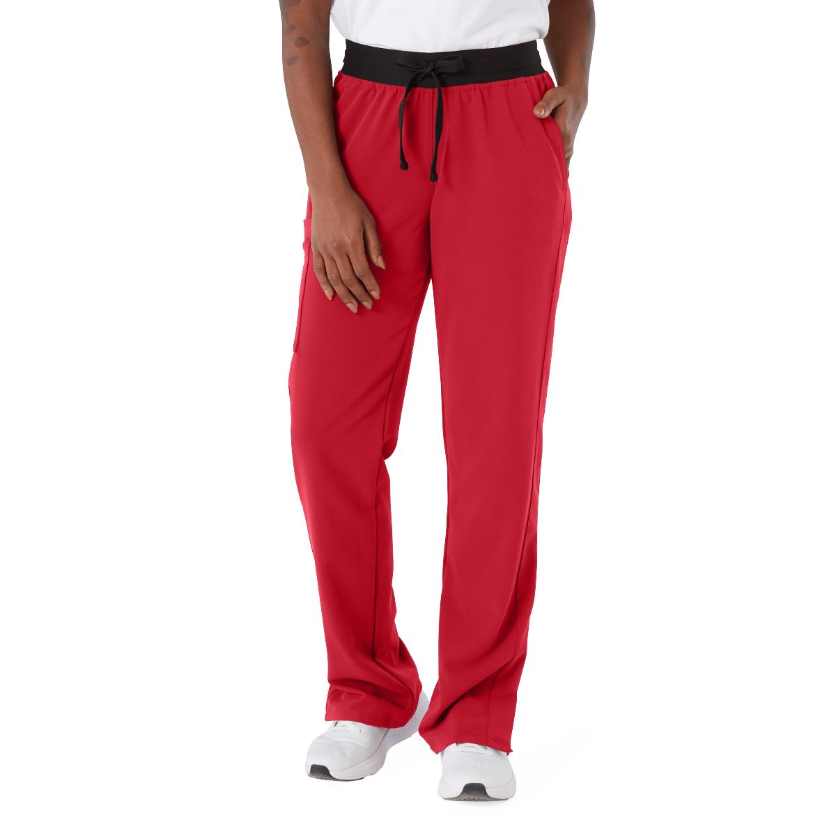 Medline Varick AVE Women's Midrise 6-Pocket Scrub Pants - Tall Length (Style 4913)