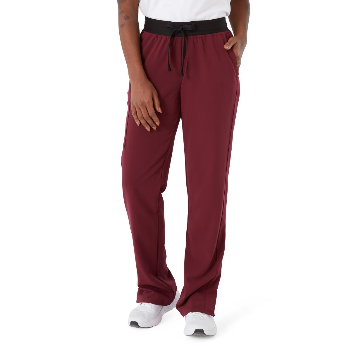 Medline Varick AVE Women's Midrise 6-Pocket Scrub Pants - Tall Length (Style 4913)