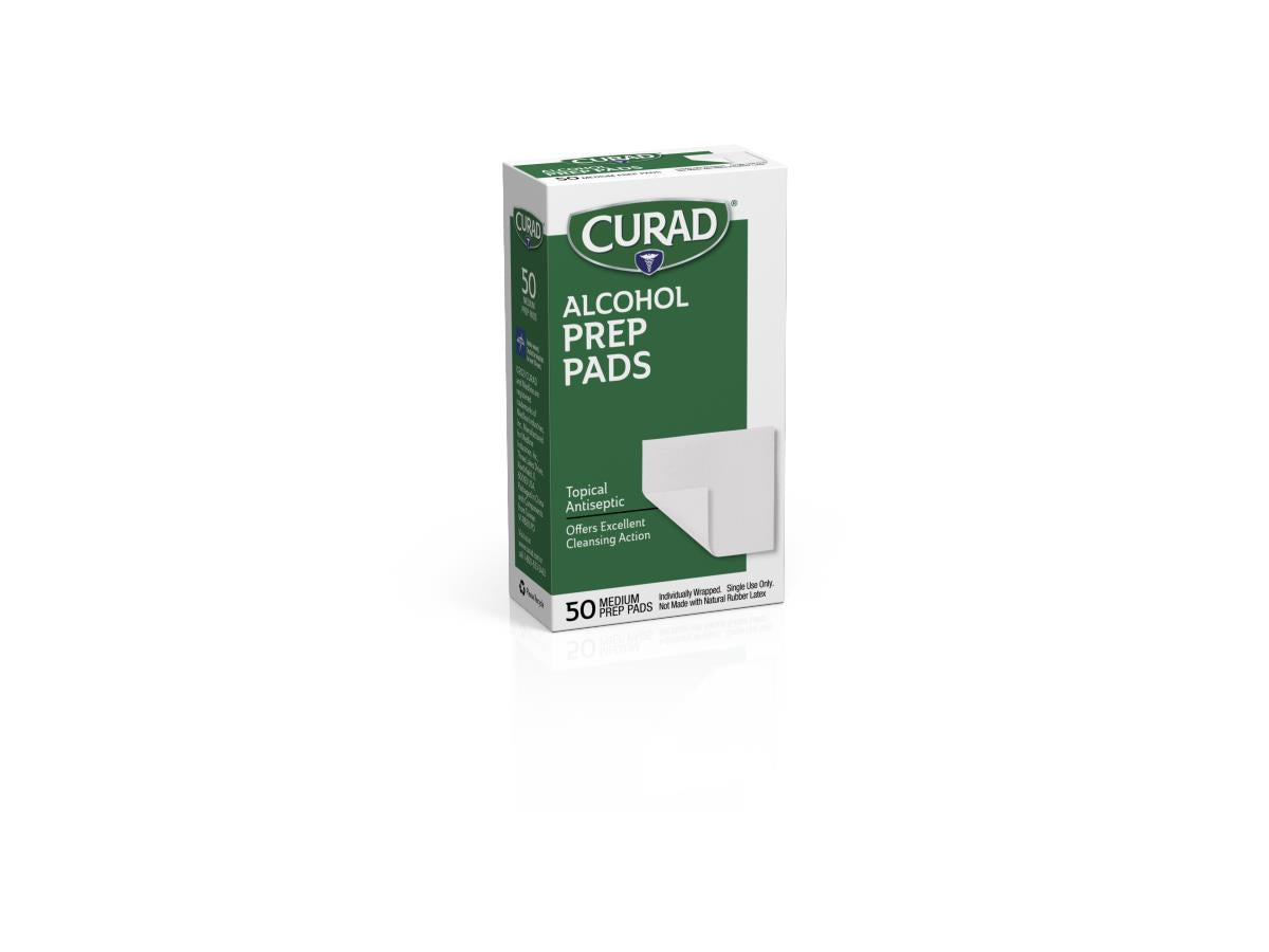 Medline CURAD Medium 2-Ply Sterile Alcohol Prep Pads