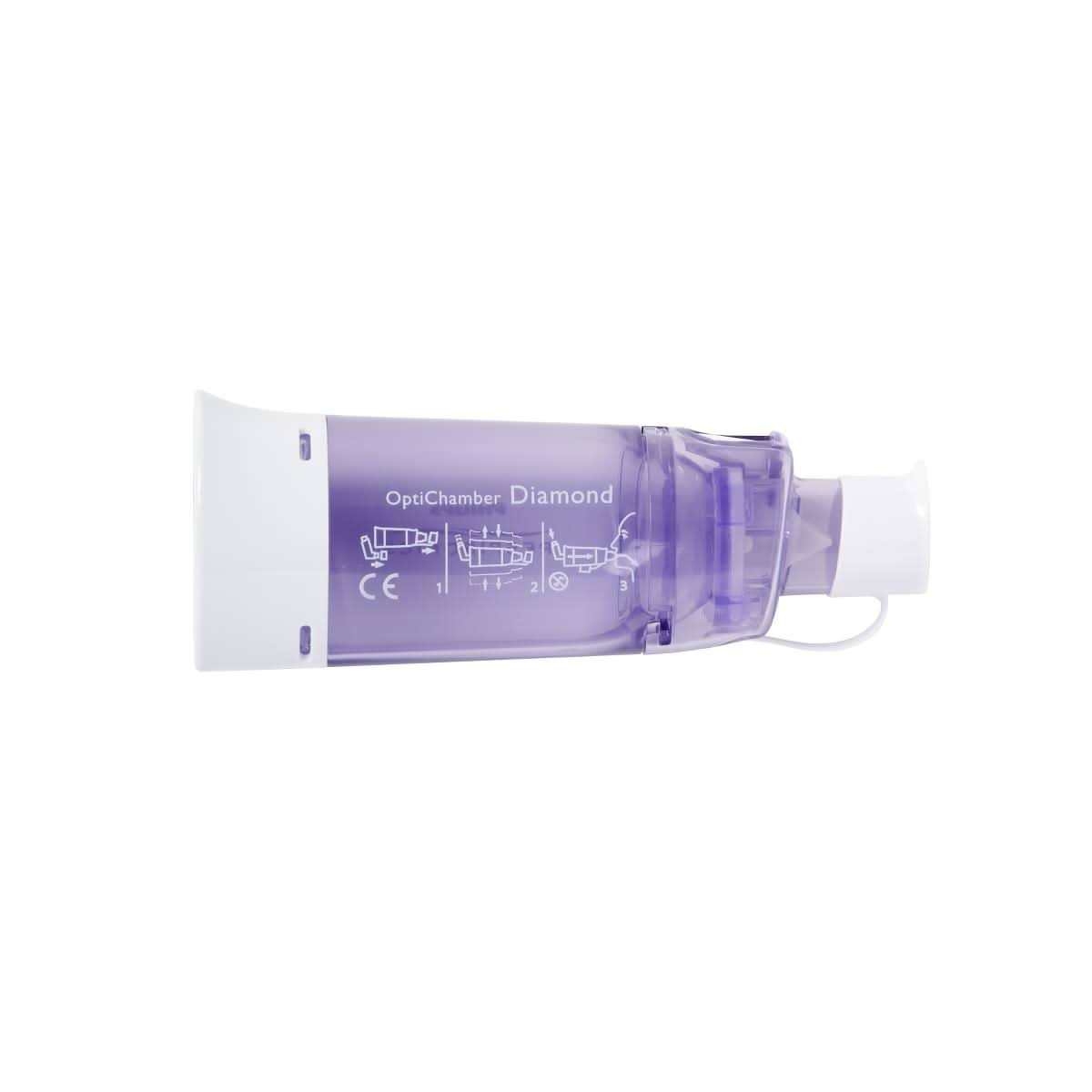 Medline Philips OptiChamber Diamond VHC MDI Spacers - Medline Exclusive