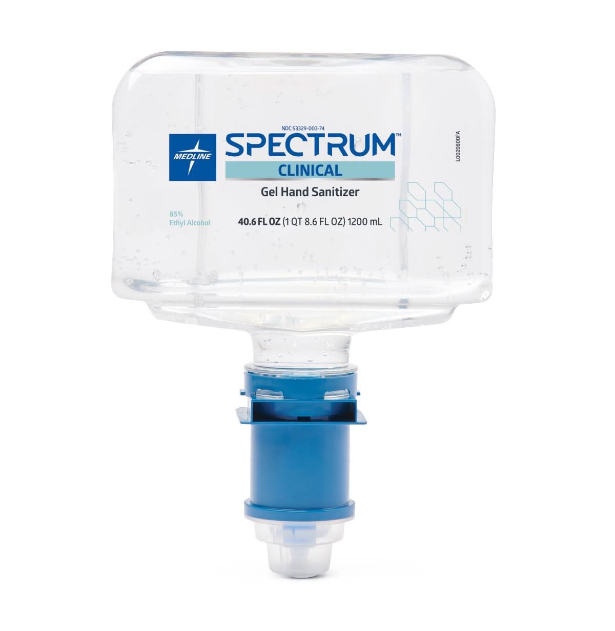 Medline Spectrum Clinical 85% Gel Hand Sanitizer