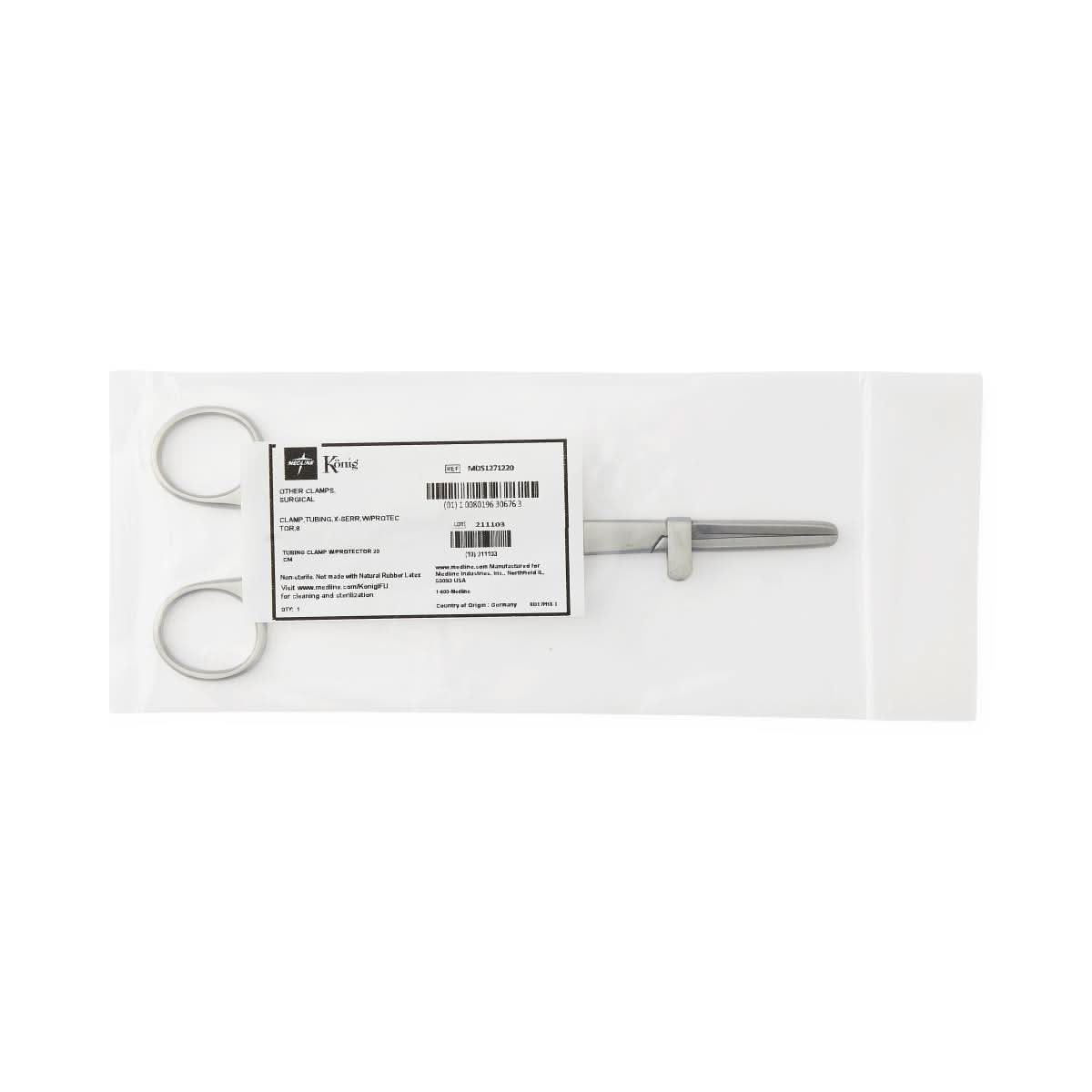 Medline König US Pattern Tube Occluding Forceps