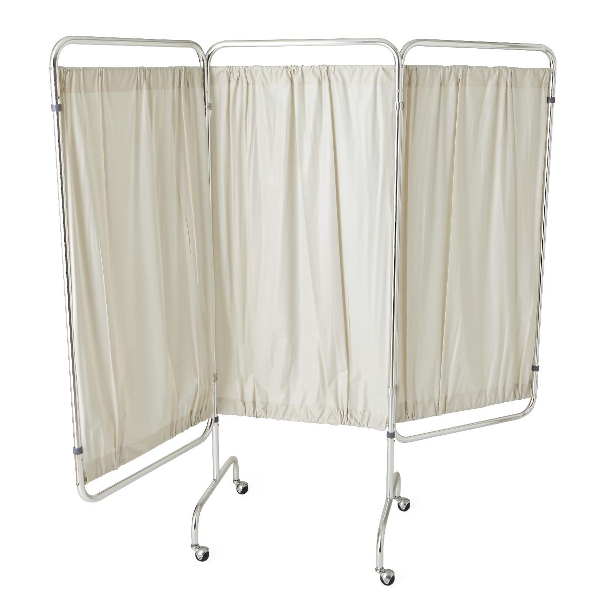 Medline Three-Panel Vinyl Privacy Screens