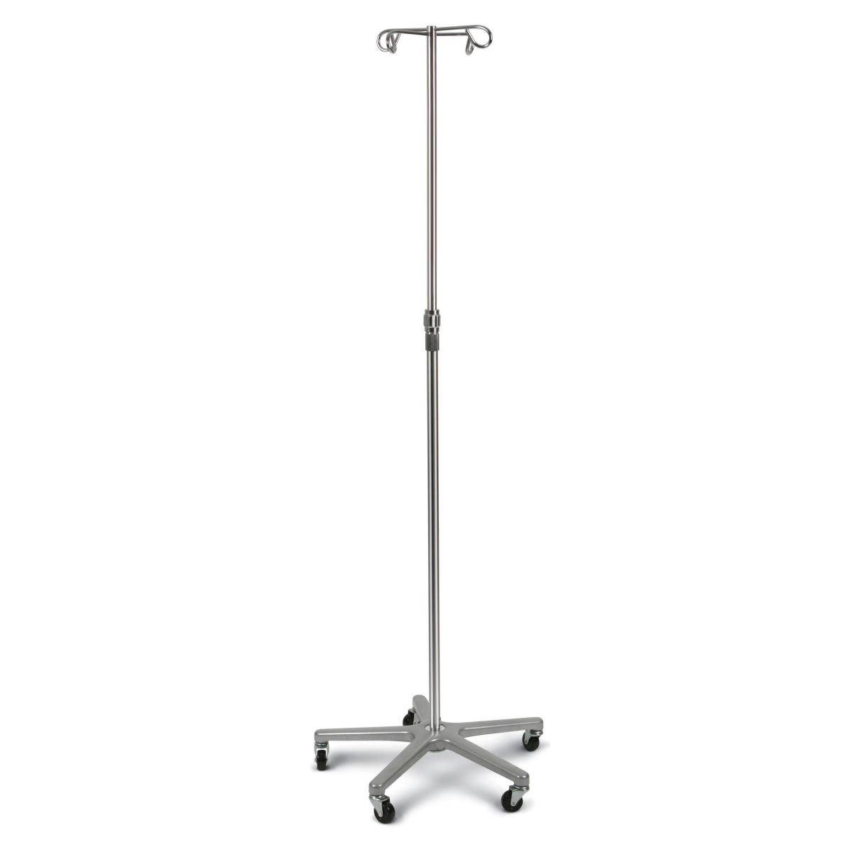 Medline Deluxe Aluminum 5-Leg IV Pole