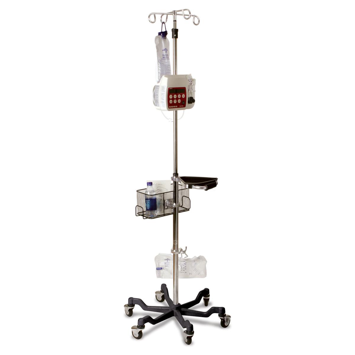 Medline 6-Leg Heavy-Duty IV Poles and Accessories