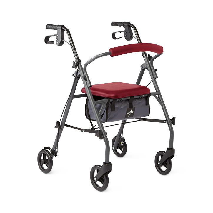 Medline Basic Steel Rollator with Microban