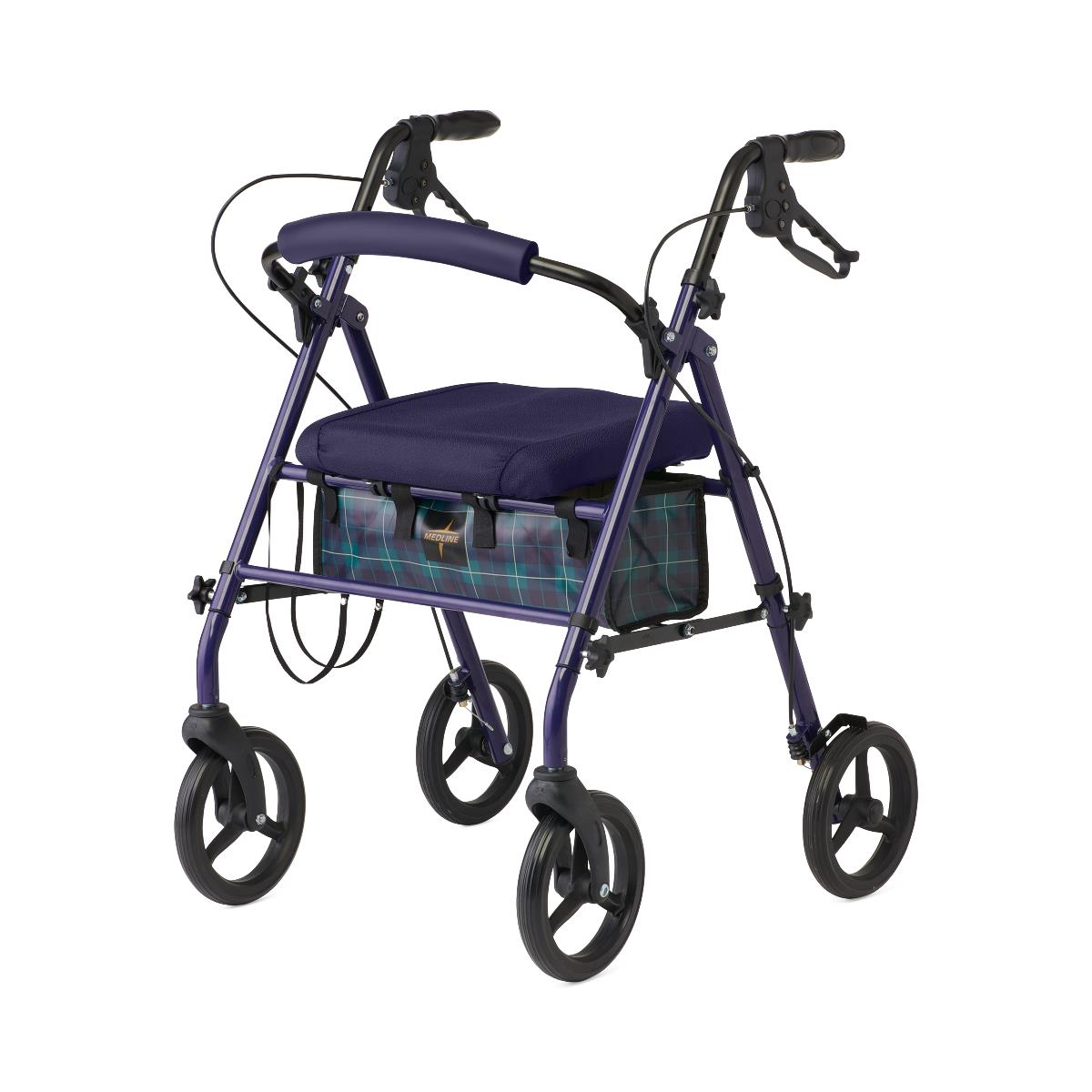 Medline Basic Steel Rollator with Microban