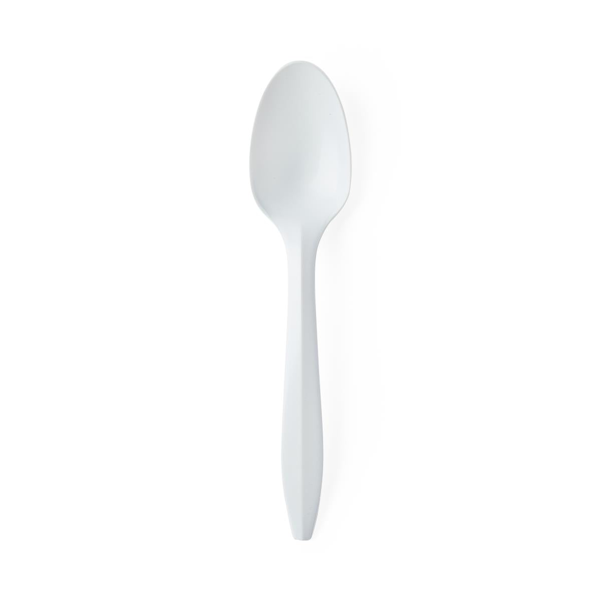 Medline Disposable White Plastic Spoons