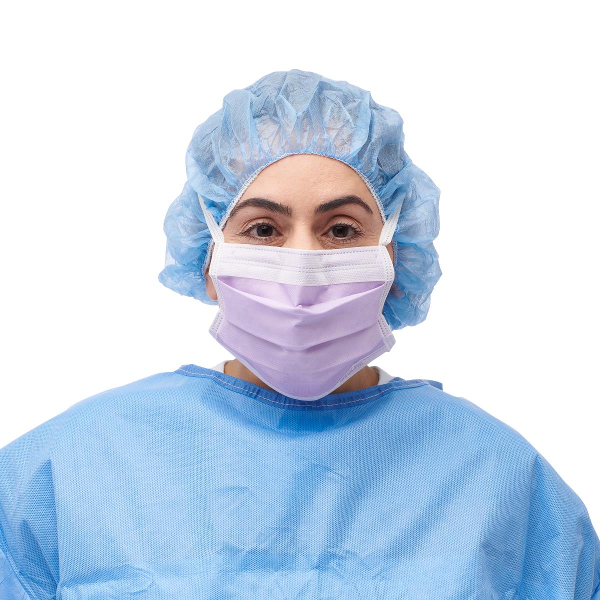 Medline ASTM Level 3 Surgical Face Mask with Ties