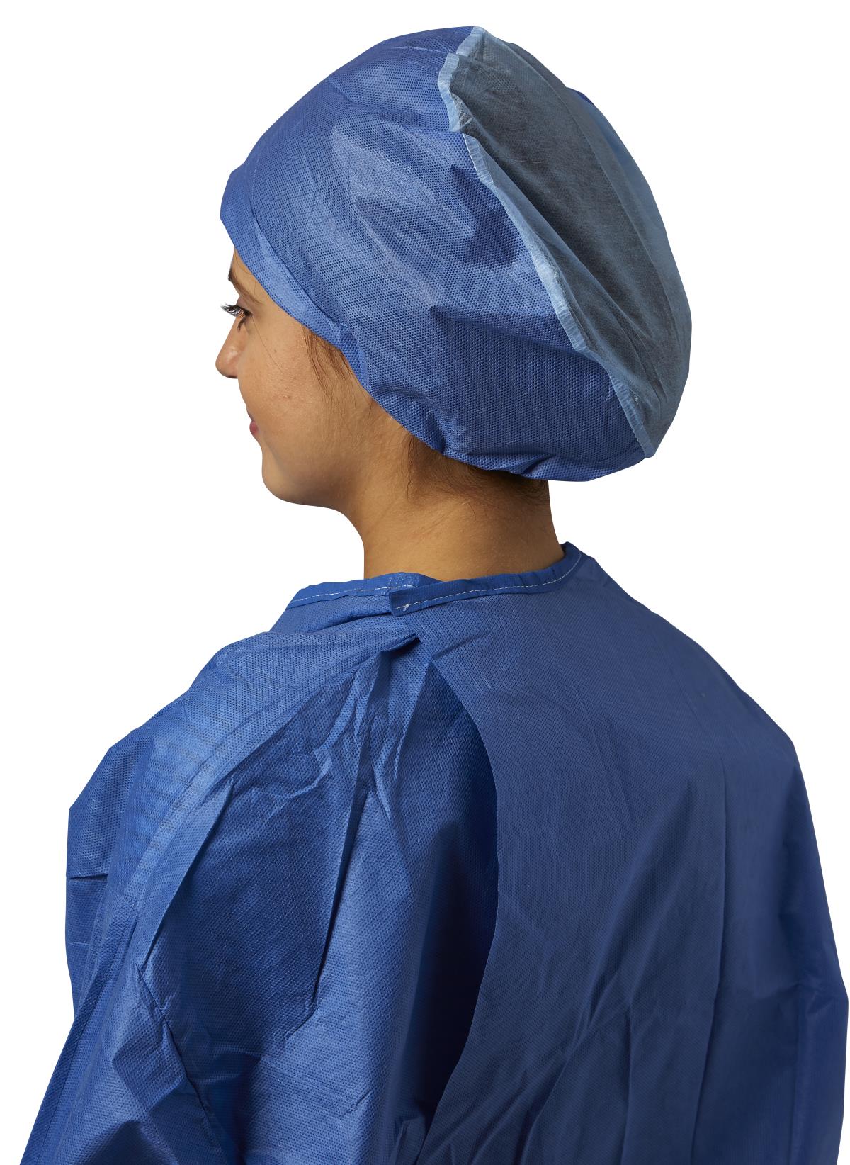 Medline Disposable Elastic Back Surgical Caps