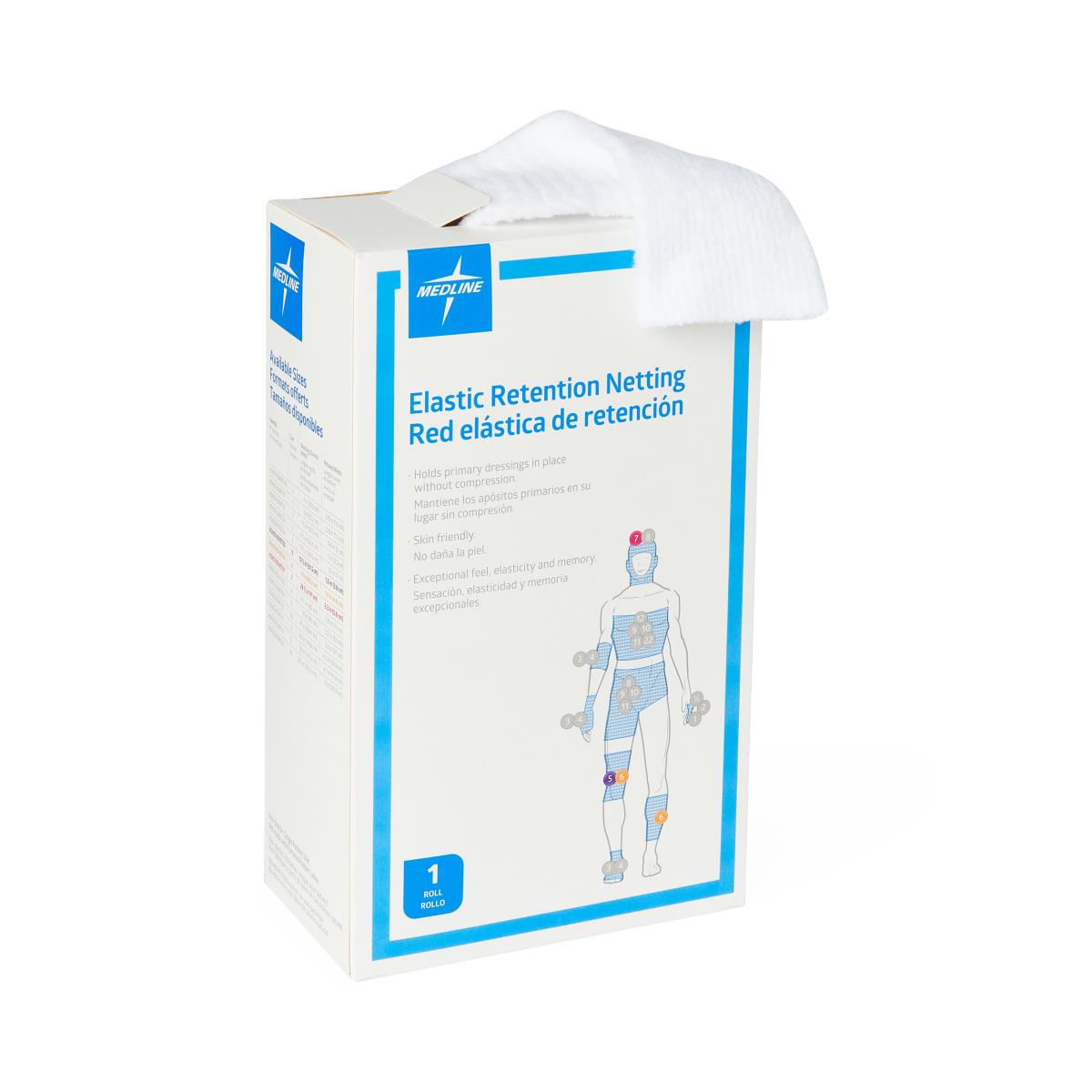 Medline Stretch Tubular Elastic Dressing Retention Nets
