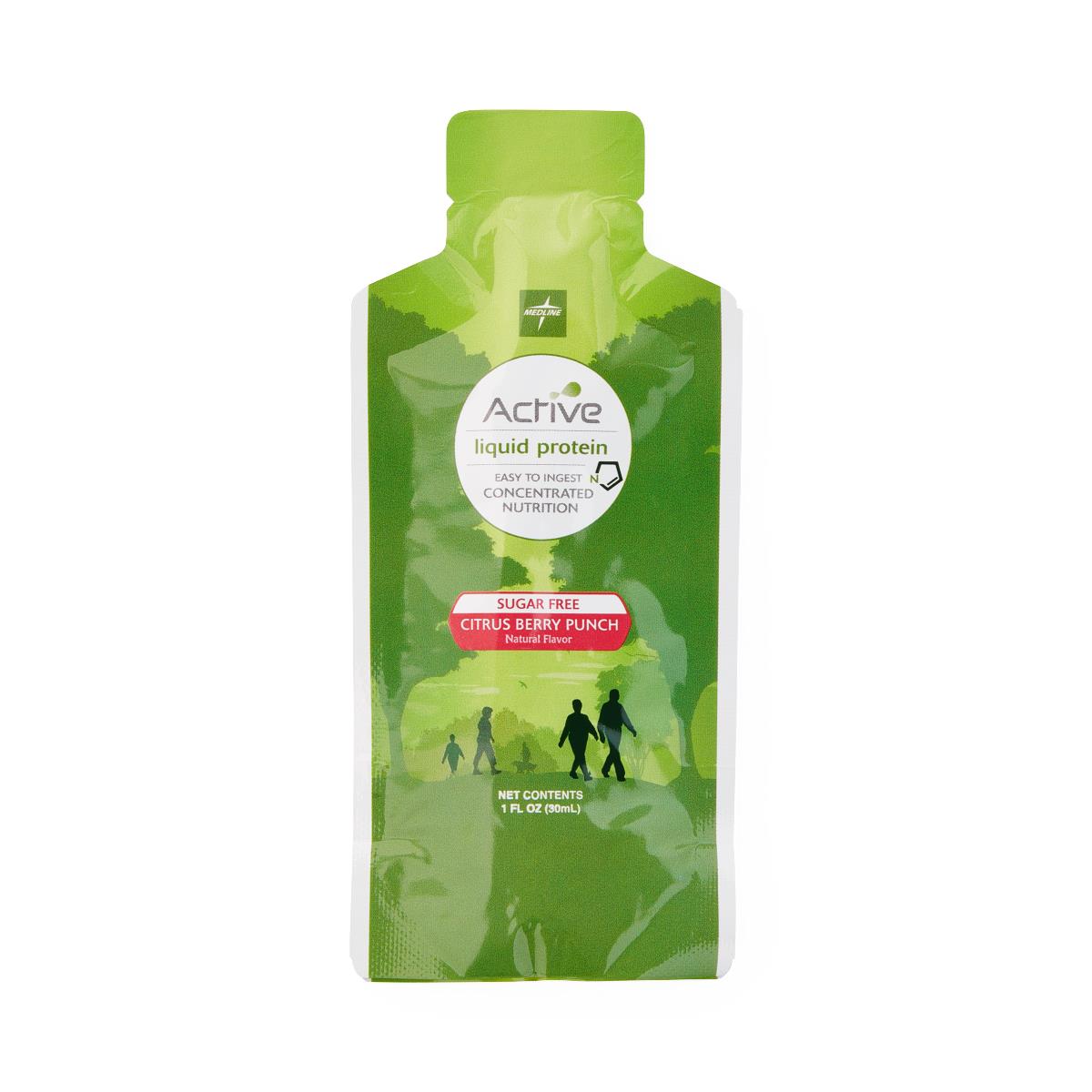 Medline Active Liquid Protein Nutritional Supplement
