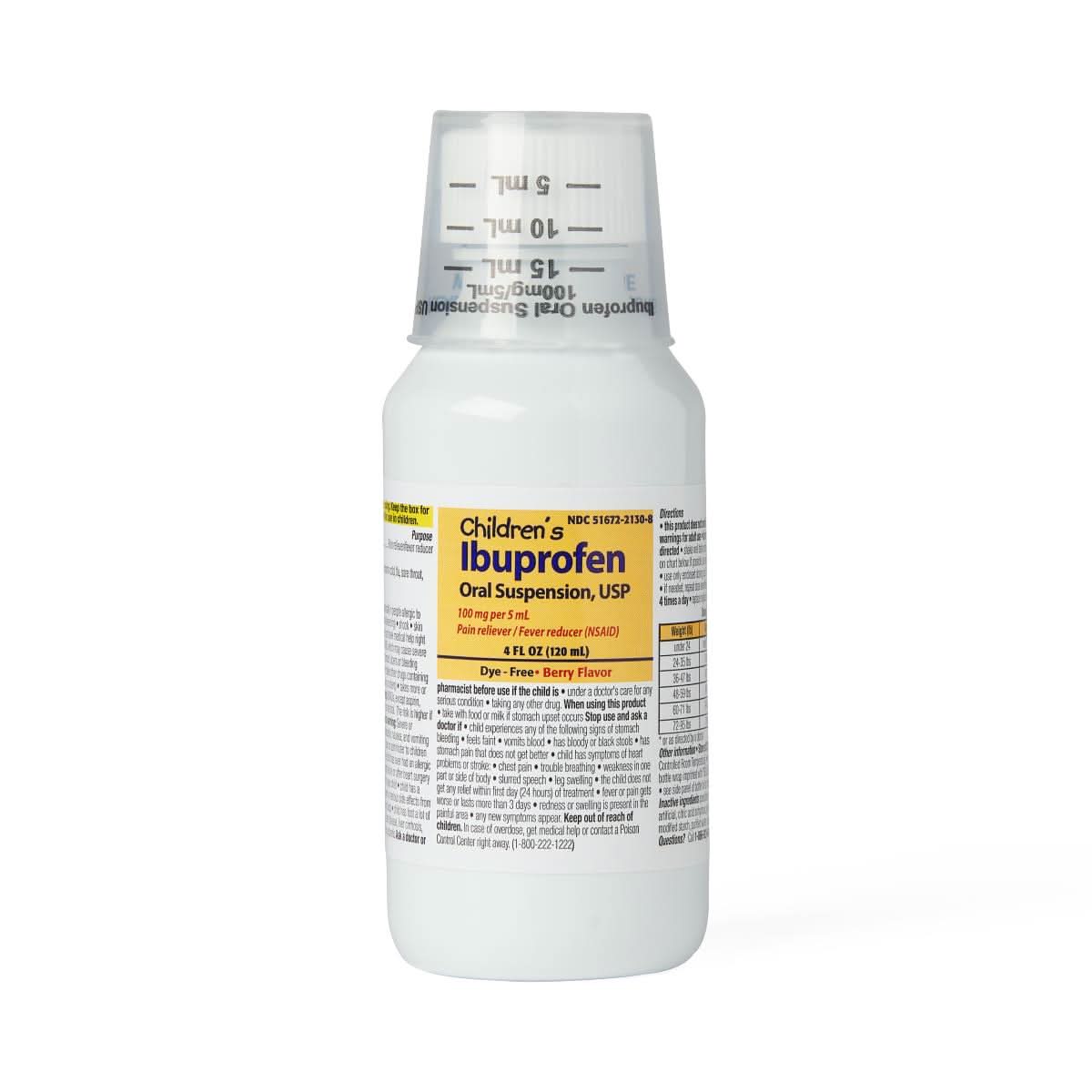 Medline Major Pharmaceuticals Children's Ibuprofen Oral Suspensions