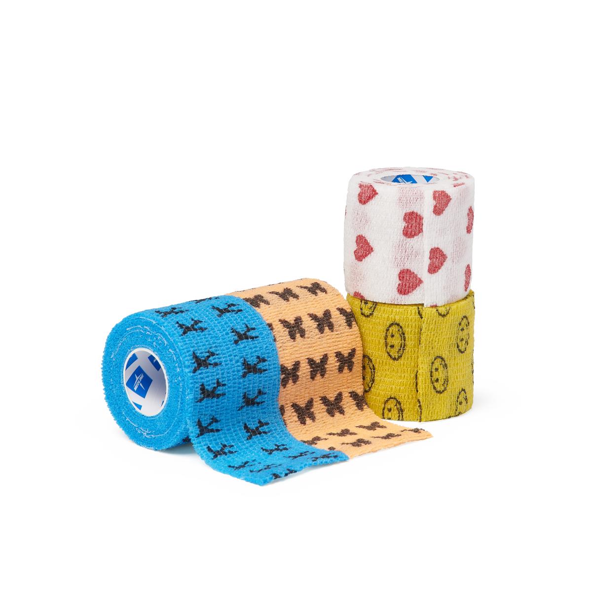 Medline Nonsterile Self-Adherent Wrap Kid Packs