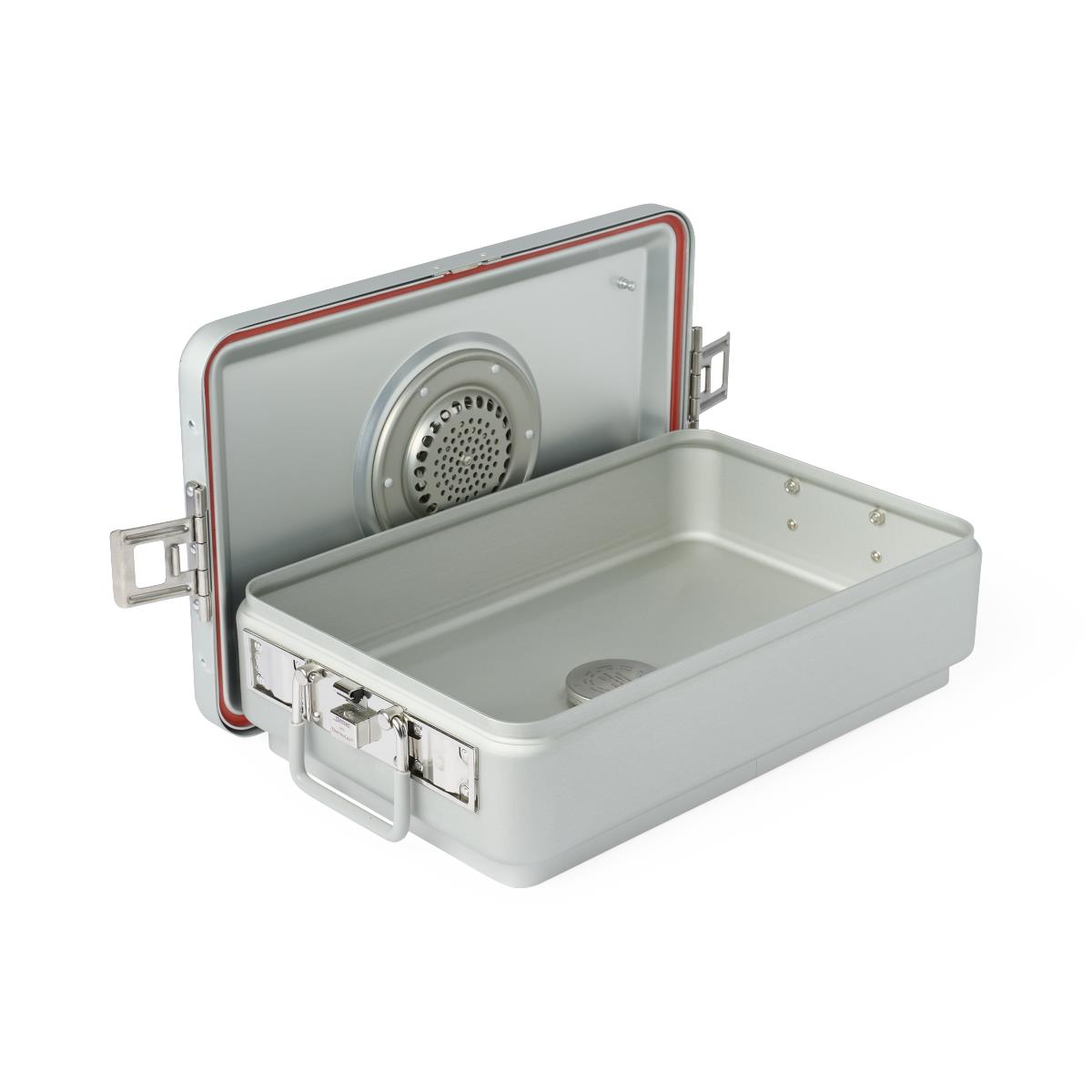 Medline Steriset 3-Quarter Sterilization Containers with Drain and Lid