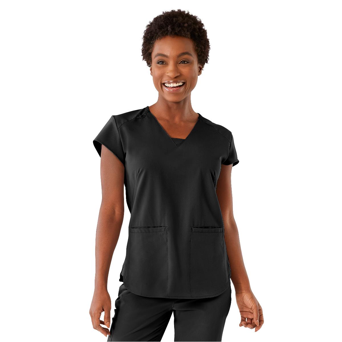 Medline Monroe AVE Women's V-Neck Tunic Style Scrub Tops (Style 4805)