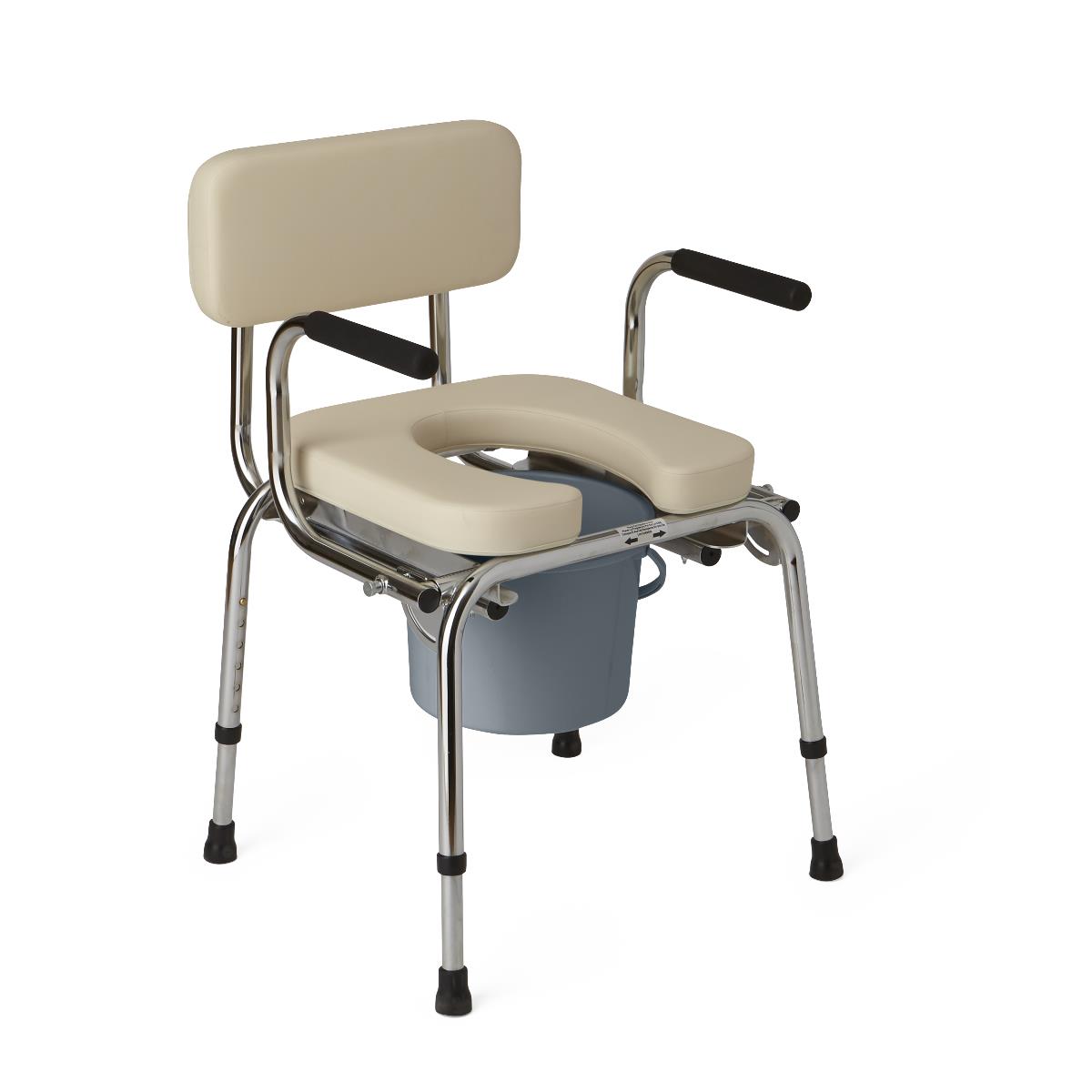 Medline Steel Drop-Arm Commodes