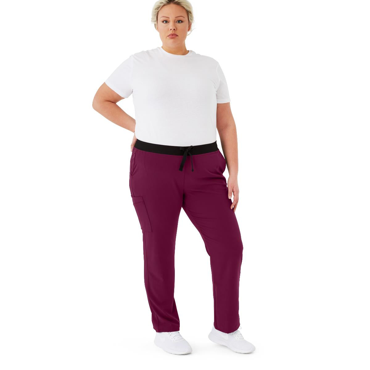 Medline Varick AVE Women's Midrise 6-Pocket Scrub Pants - Regular Length (Style 4913)