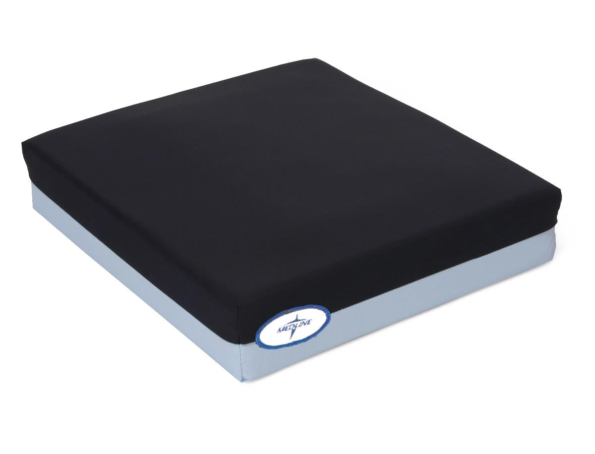 Medline Gel Foam Wheelchair Cushions for Pressure Redistribution