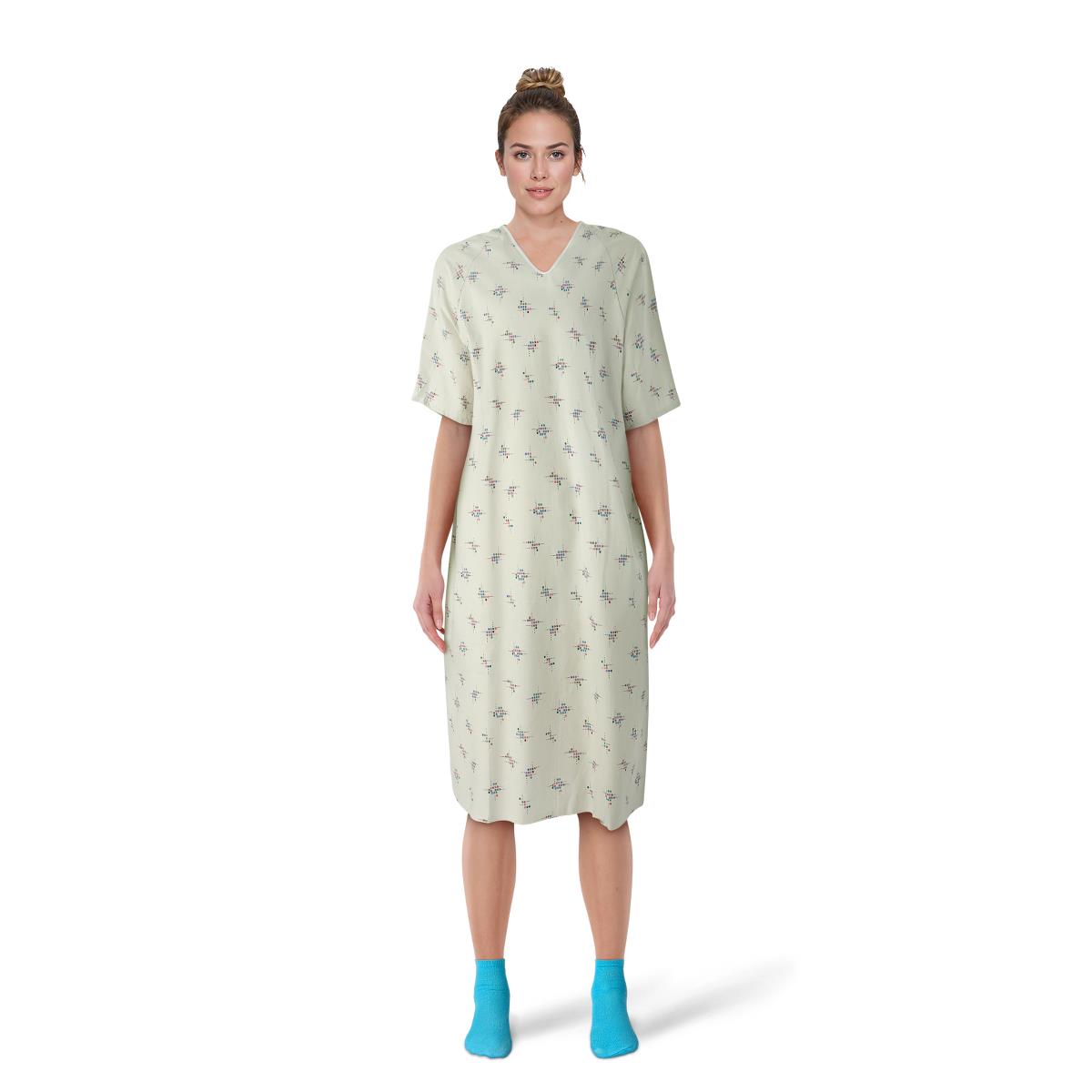 Medline Cotton/Poly Blend Patient Gowns