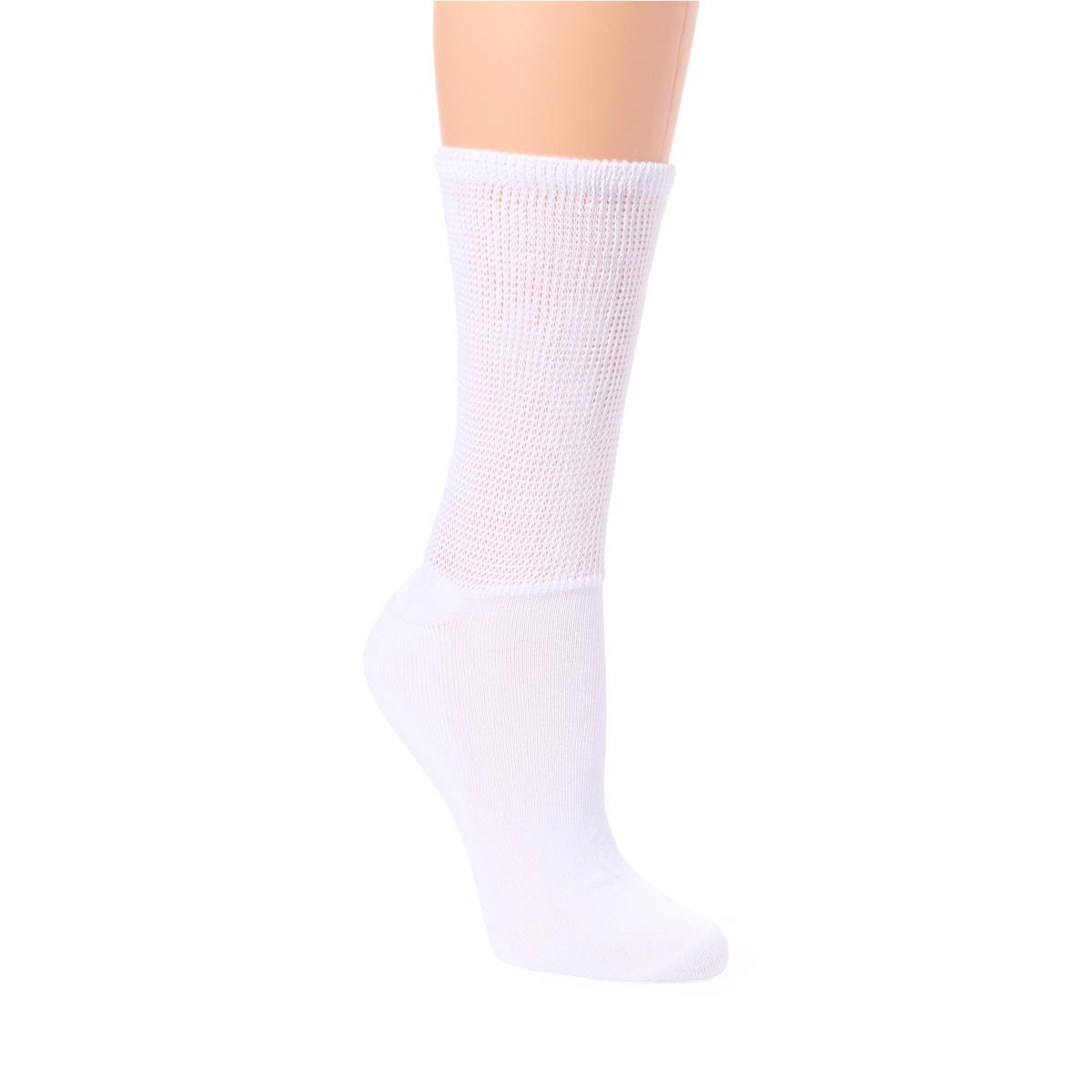 Medline CURAD Padded Diabetic Crew Socks