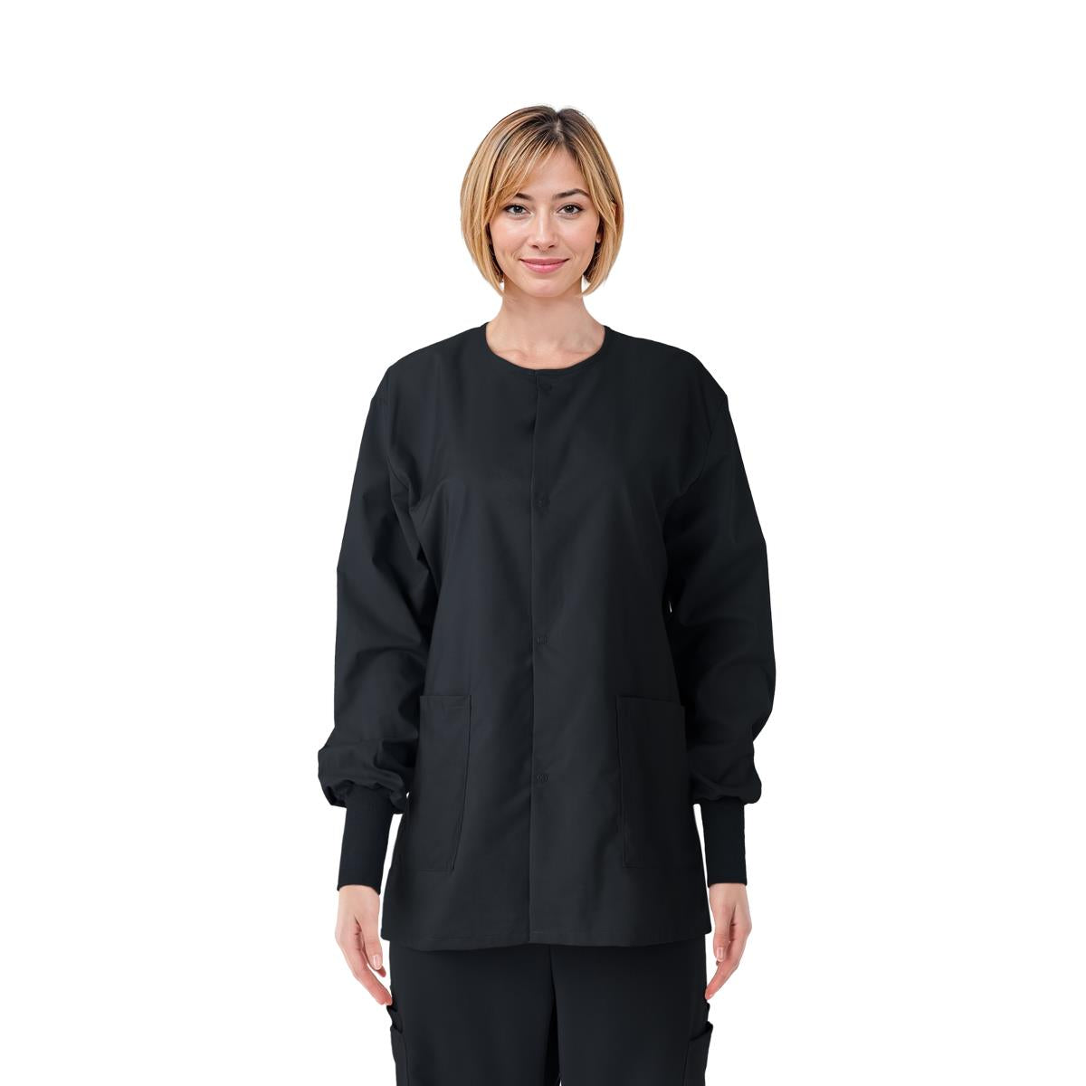 Medline ComfortEase® Unisex Crew-Neck Warm-Up Jackets