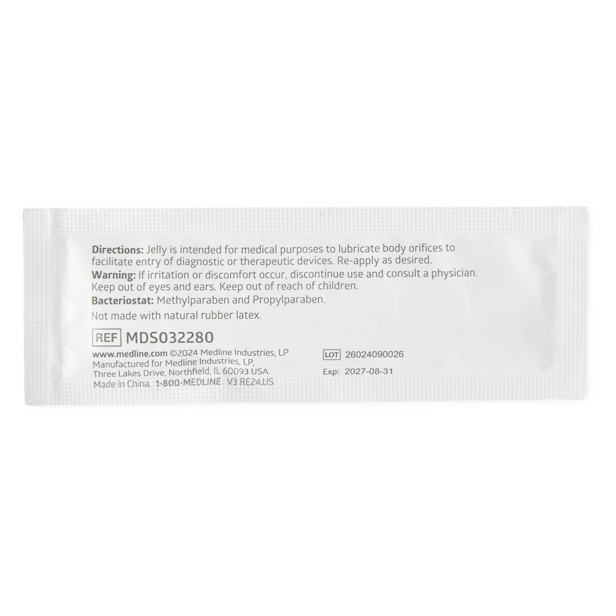Medline Sterile Lubricating Jelly