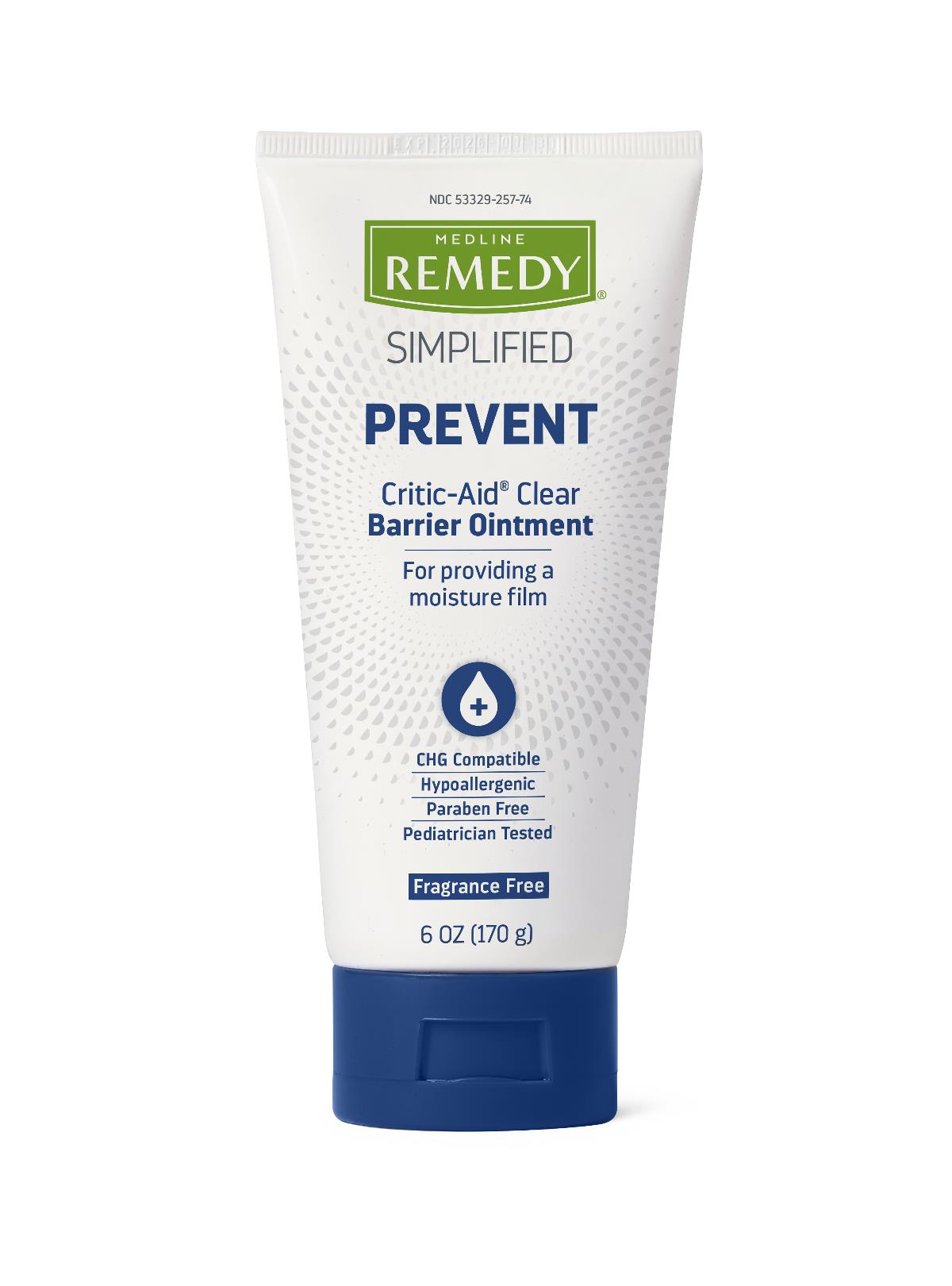 Medline Remedy Simplified Critic-Aid Clear Barrier Ointment