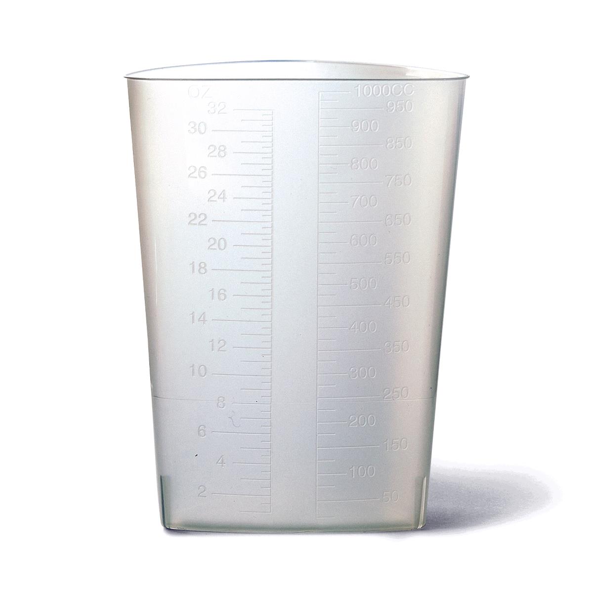 Medline Graduated Triangular Intake/Output Containers