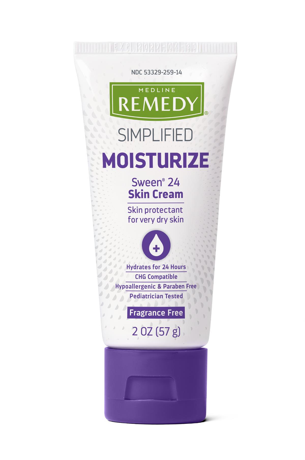 Medline Remedy Simplified Sween 24 Cream