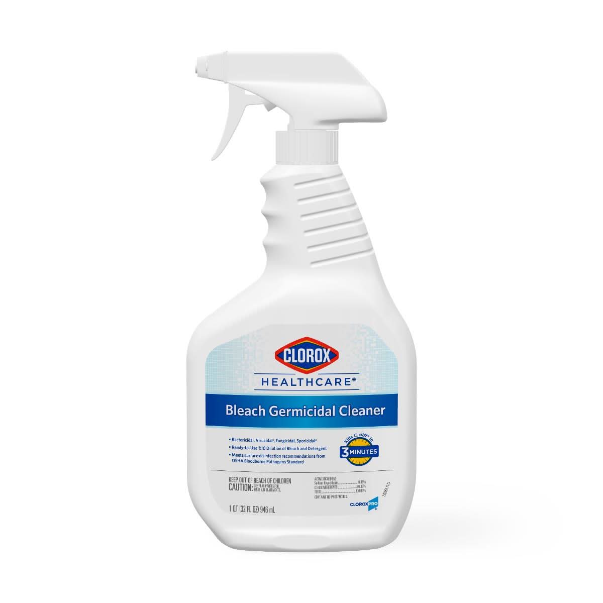 Medline Clorox Bleach Germicidal Cleaners