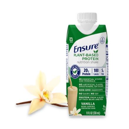 Medline Ensure Plant-Based Protein Shakes