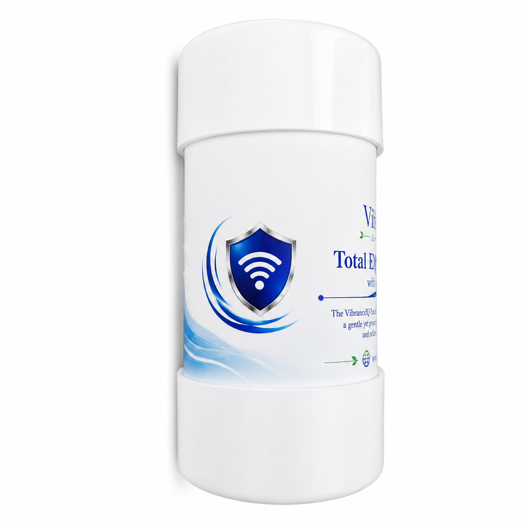 VibranceIQ Holistic Healthcare Upgraded Total EMF Harmonizer with 5G Shield and USB-C. Includes USB-C Cable and Wall Adapter.