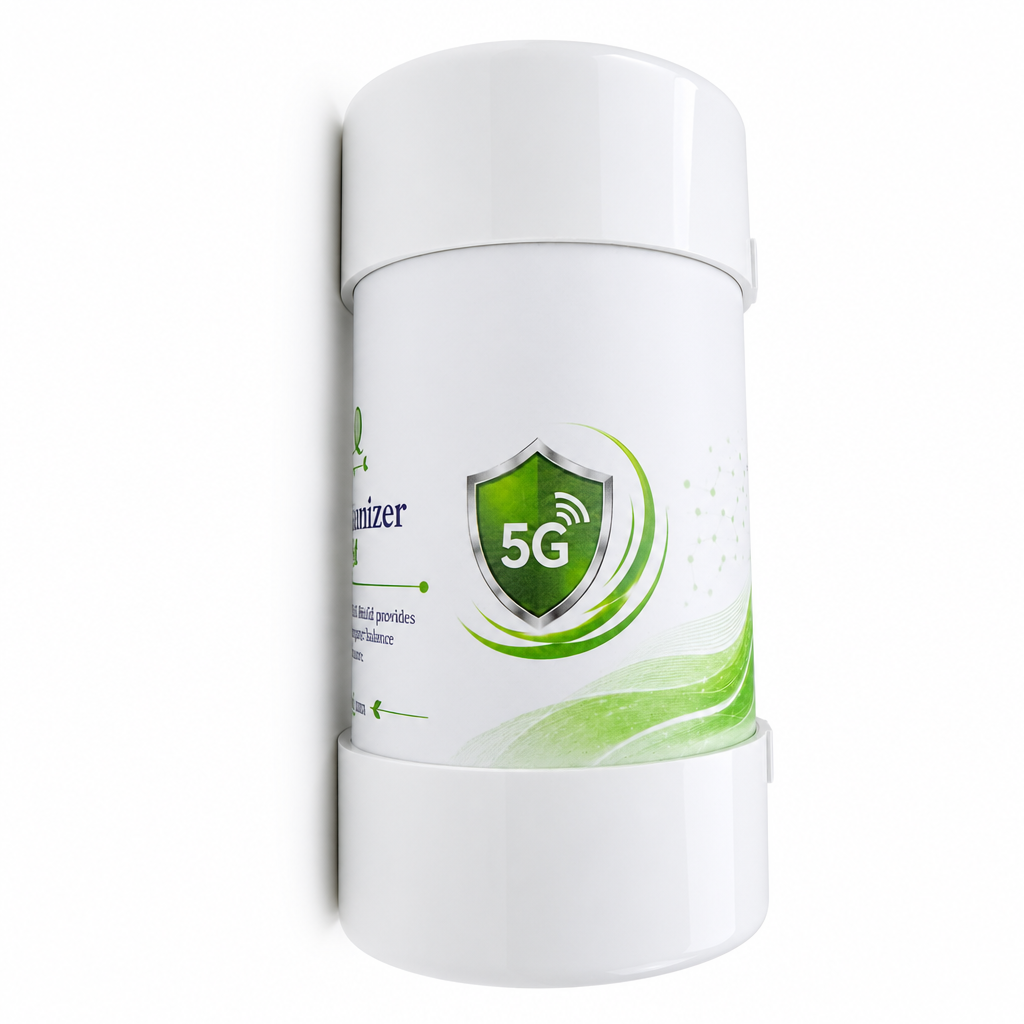 VibranceIQ Holistic Healthcare Total EMF Harmonizer with 5G Shield - Includes USB C Cable and Wall Adapter