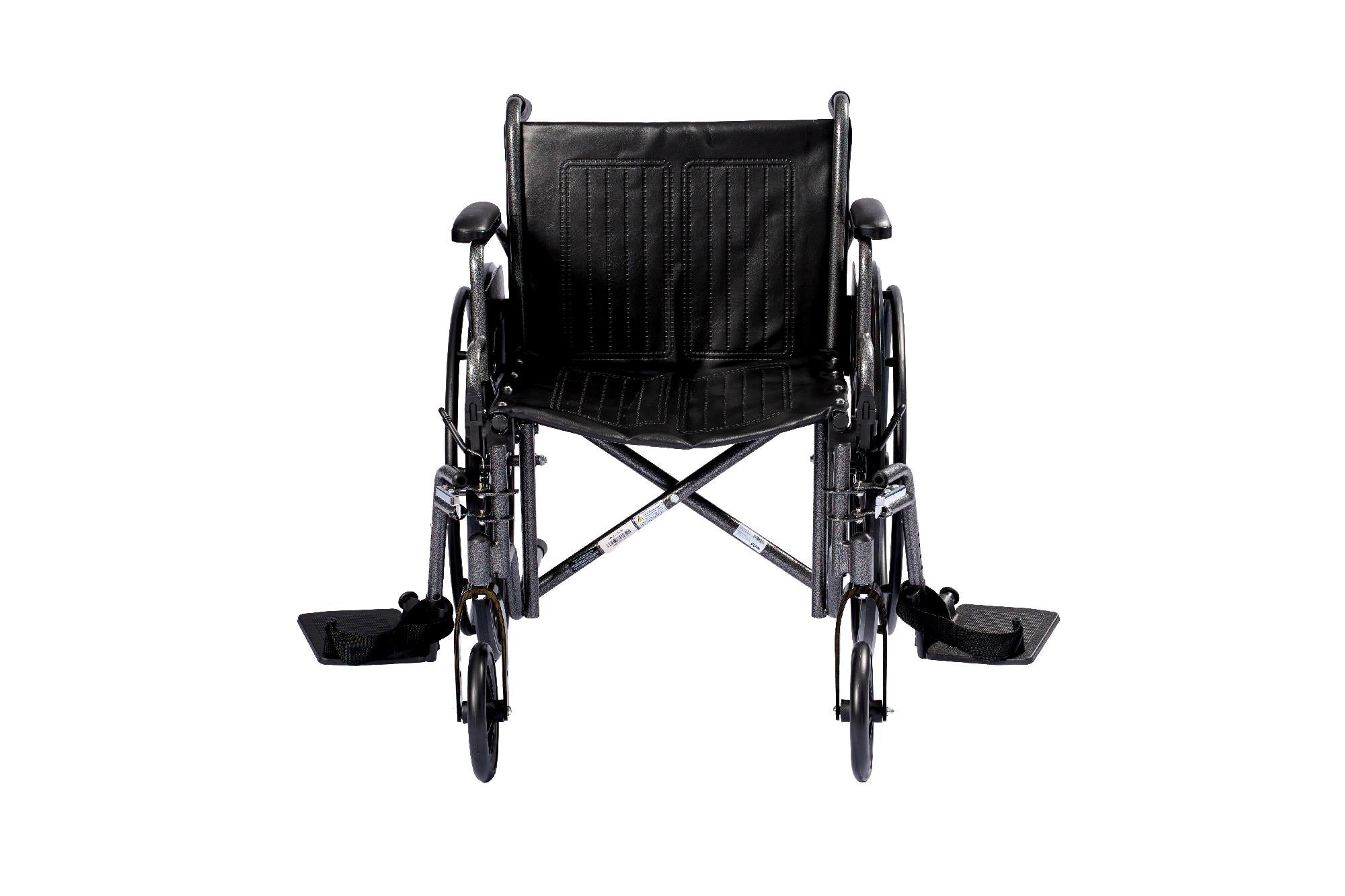 Compass Health ProBasics K2 Wheelchair with 20" x 16" Seat and Swing-Away Footrests