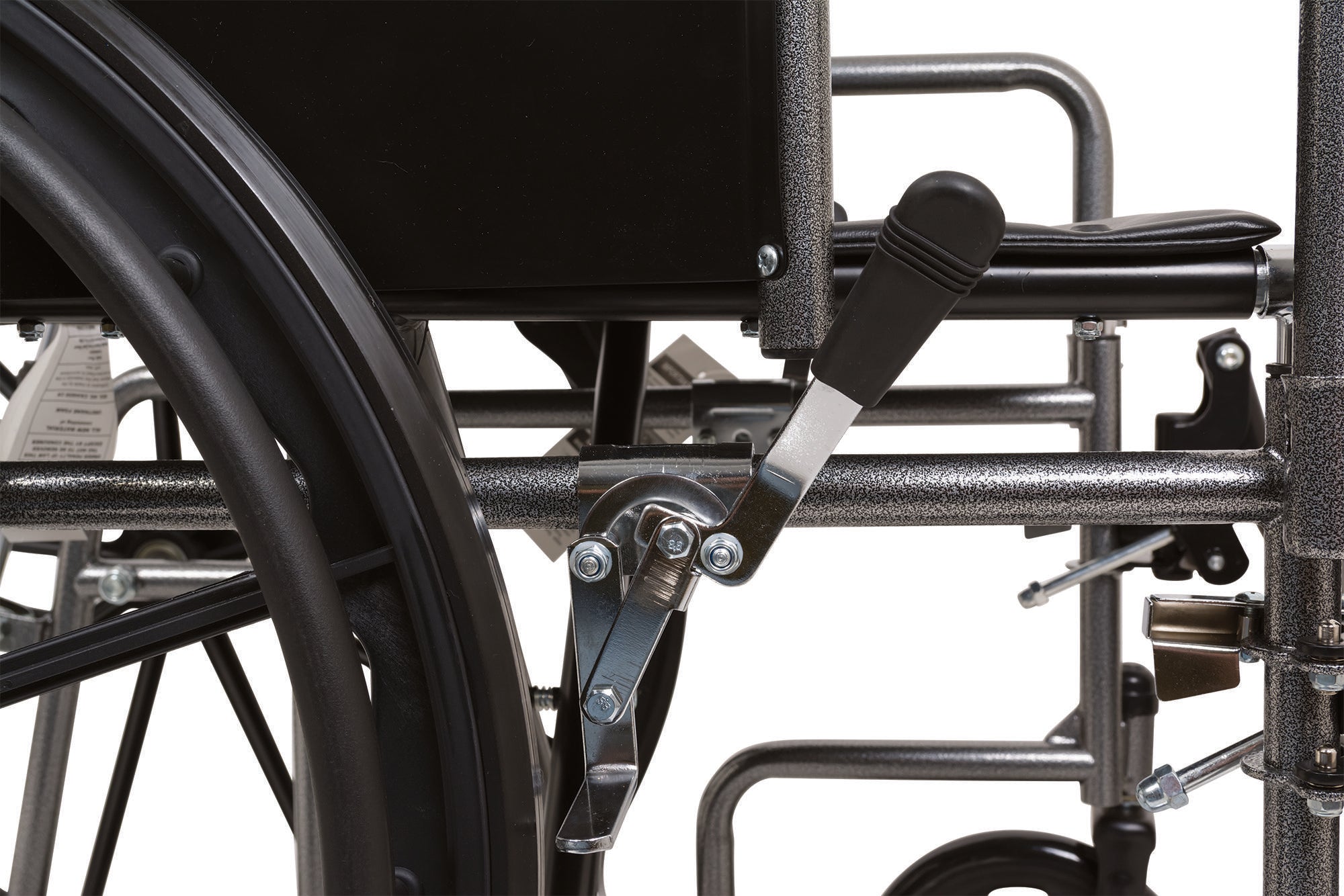 Compass Health ProBasics Reclining Wheelchair, 22" x 17", Removable Desk Arms & ELRs