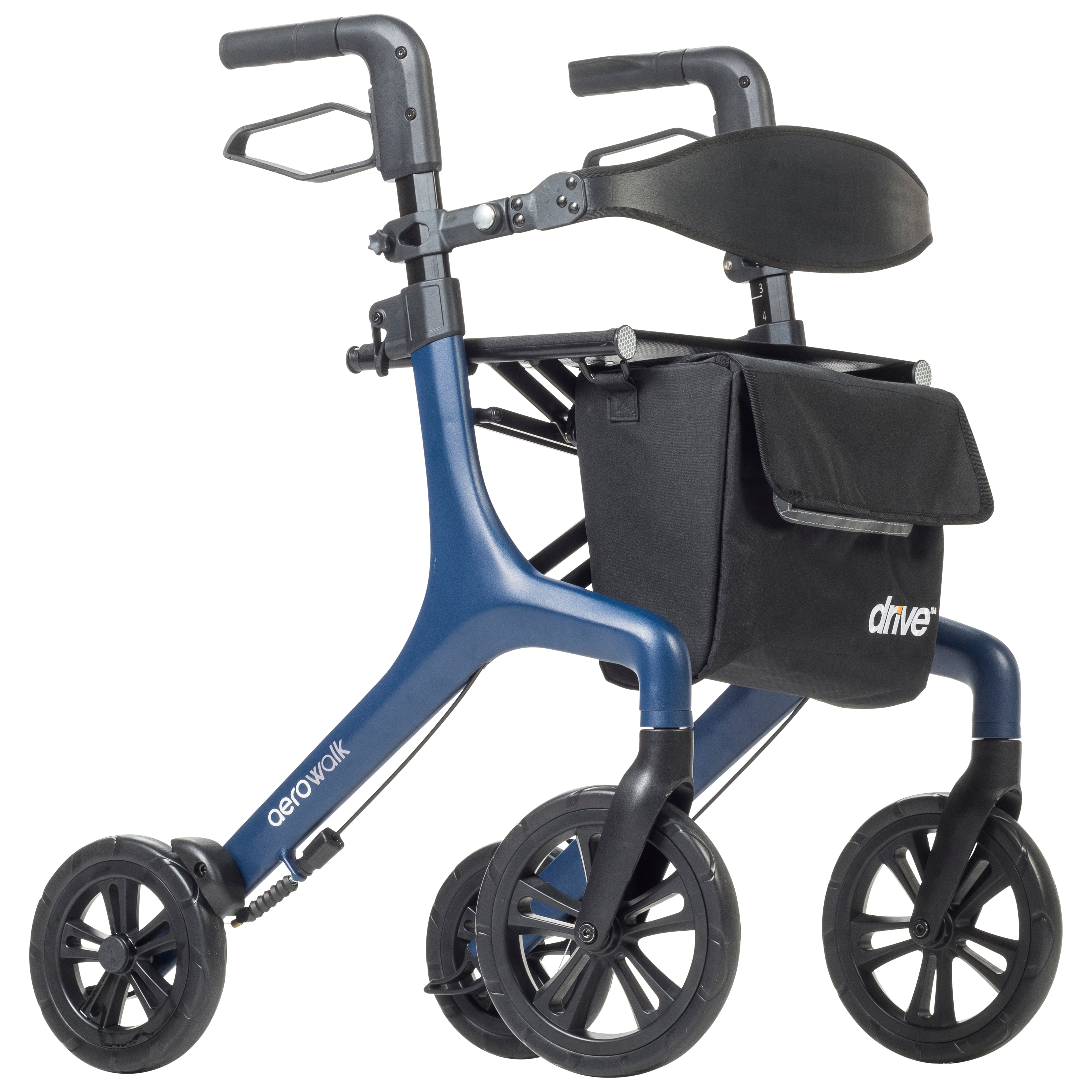 Drive Medical AeroWalk Ultra-Lite Rollator Rolling Walker