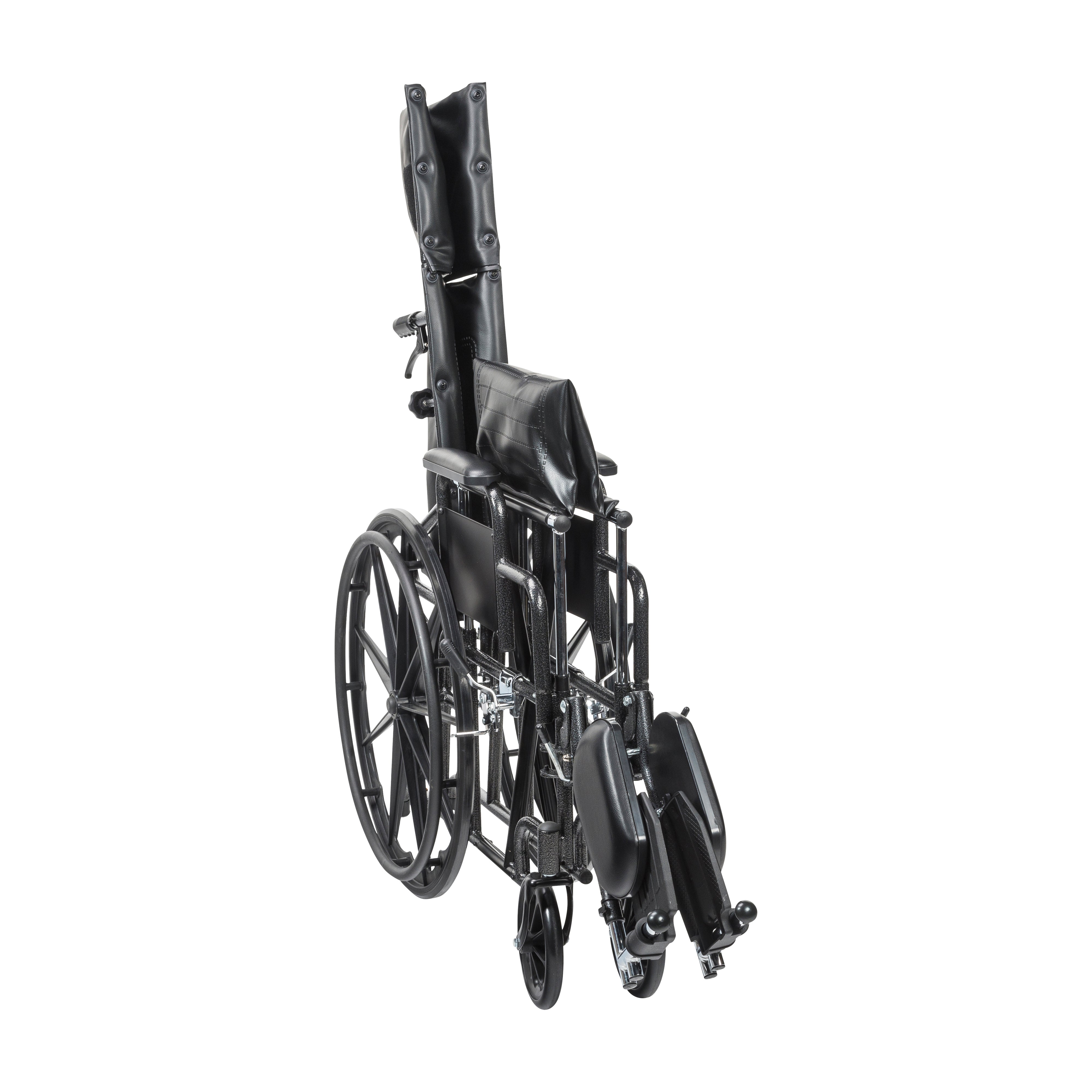 Drive Medical Silver Sport Full-Reclining Wheelchair