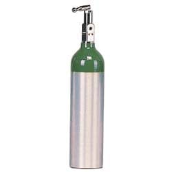 Compass Health Compass Health Aluminum M6/B Cylinder with Toggle Valve, 6/PK PX-8700-1T