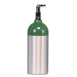 Compass Health Compass Health Aluminum M9/C Cylinder with Toggle Valve, 6/PK PX-8701-1T